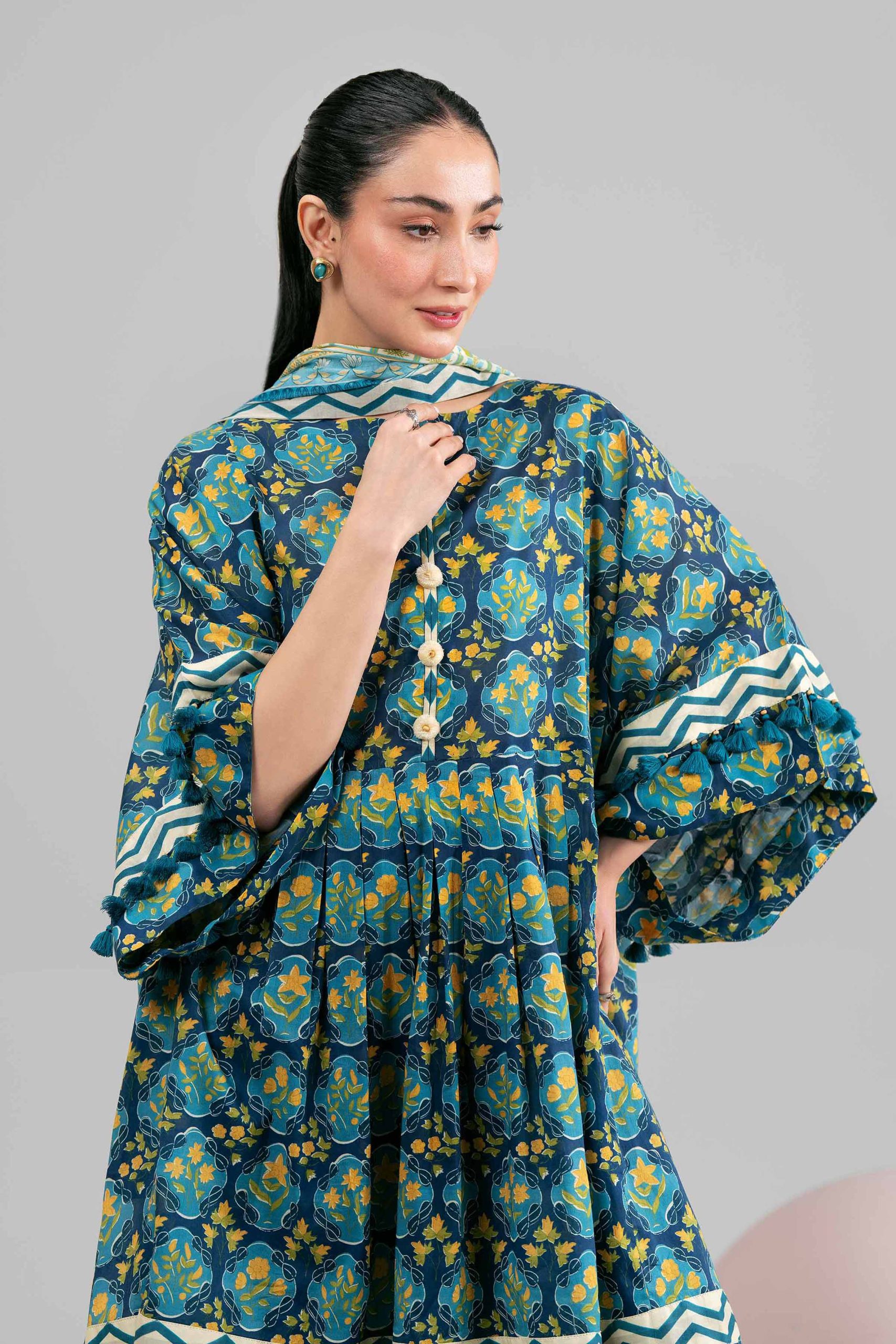 3 Piece - Printed Loose Fabric - 42602373 - Image 2