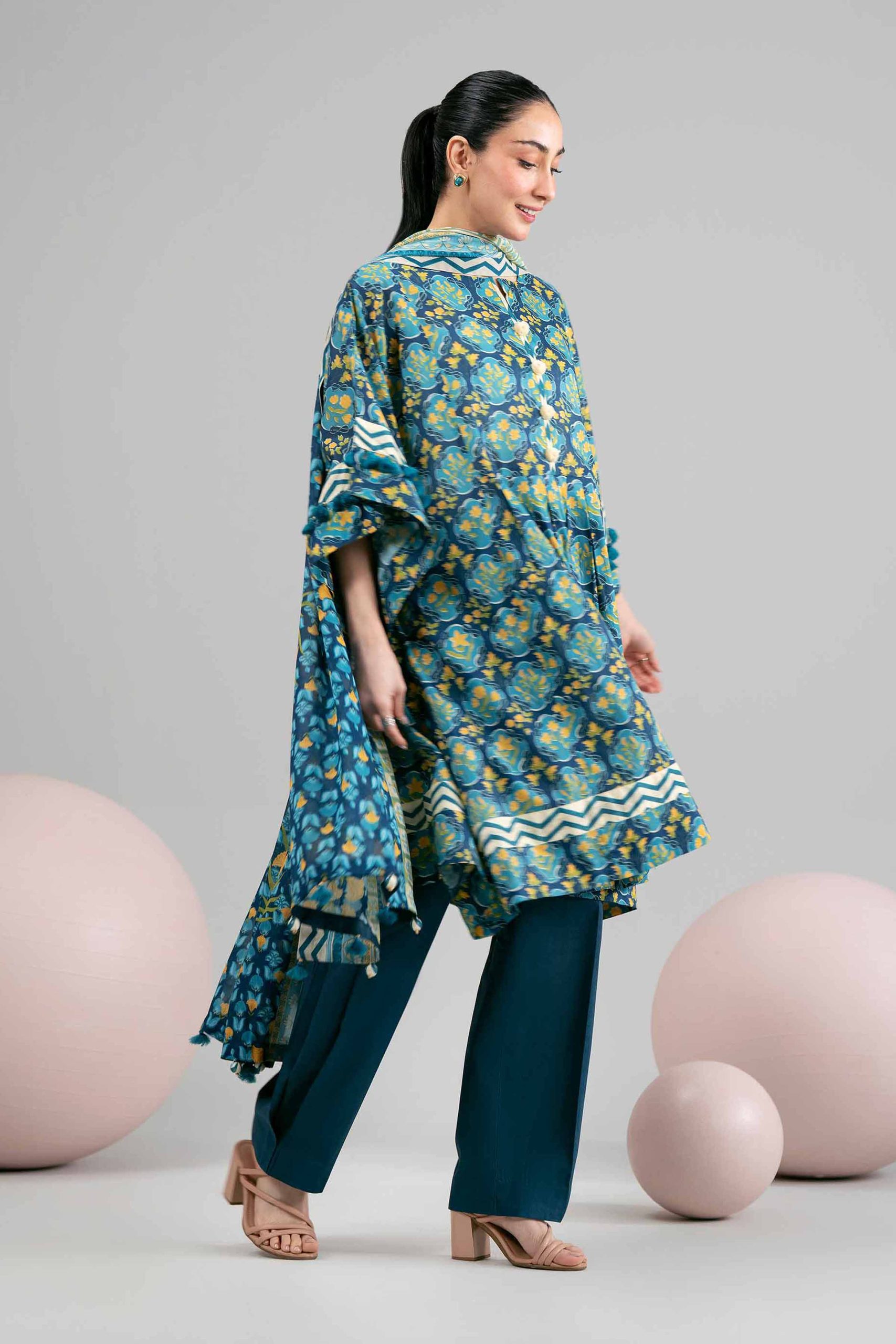 3 Piece - Printed Loose Fabric - 42602373 - Image 4