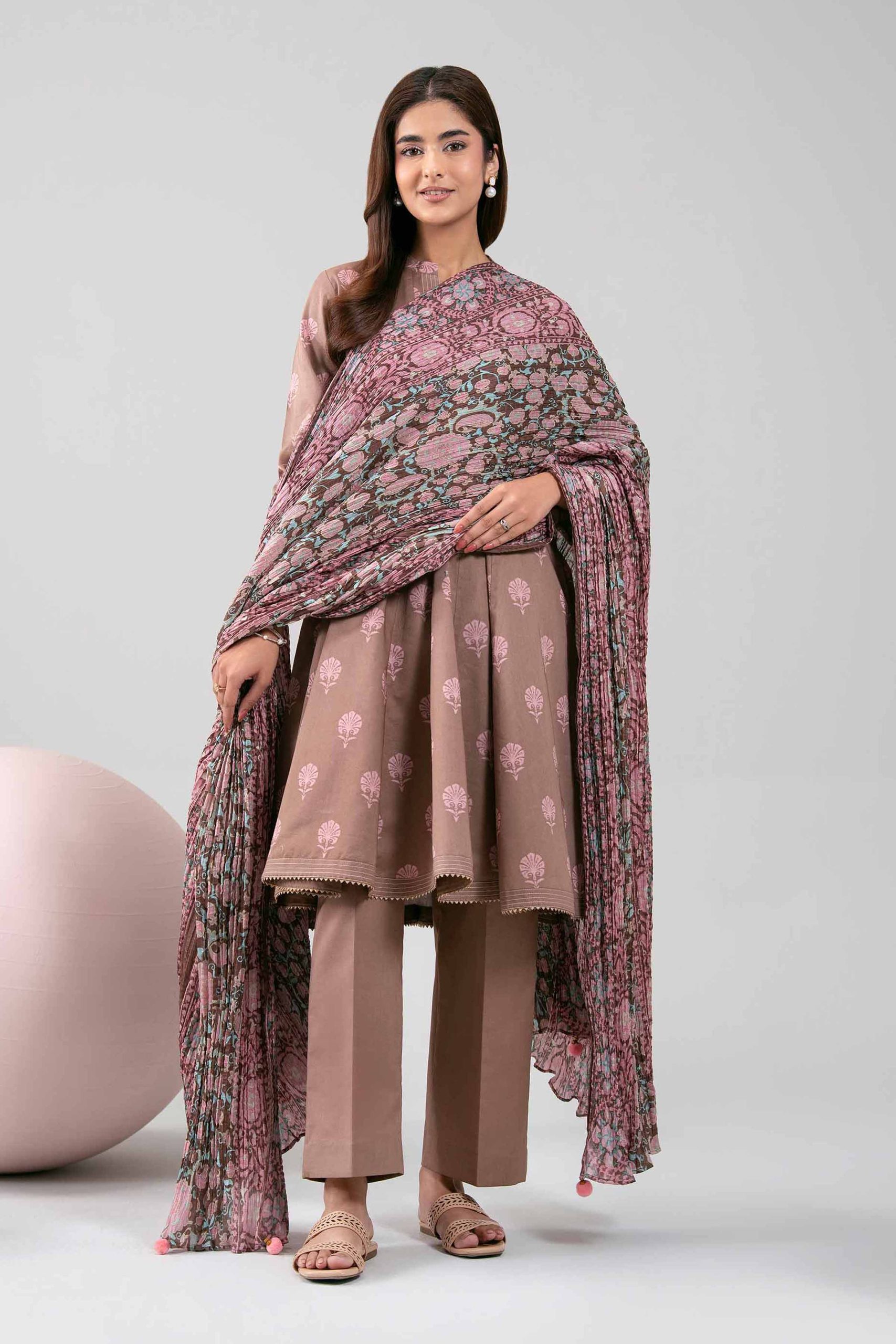 3 Piece - Printed Loose Fabric - 42602376 - Image 4