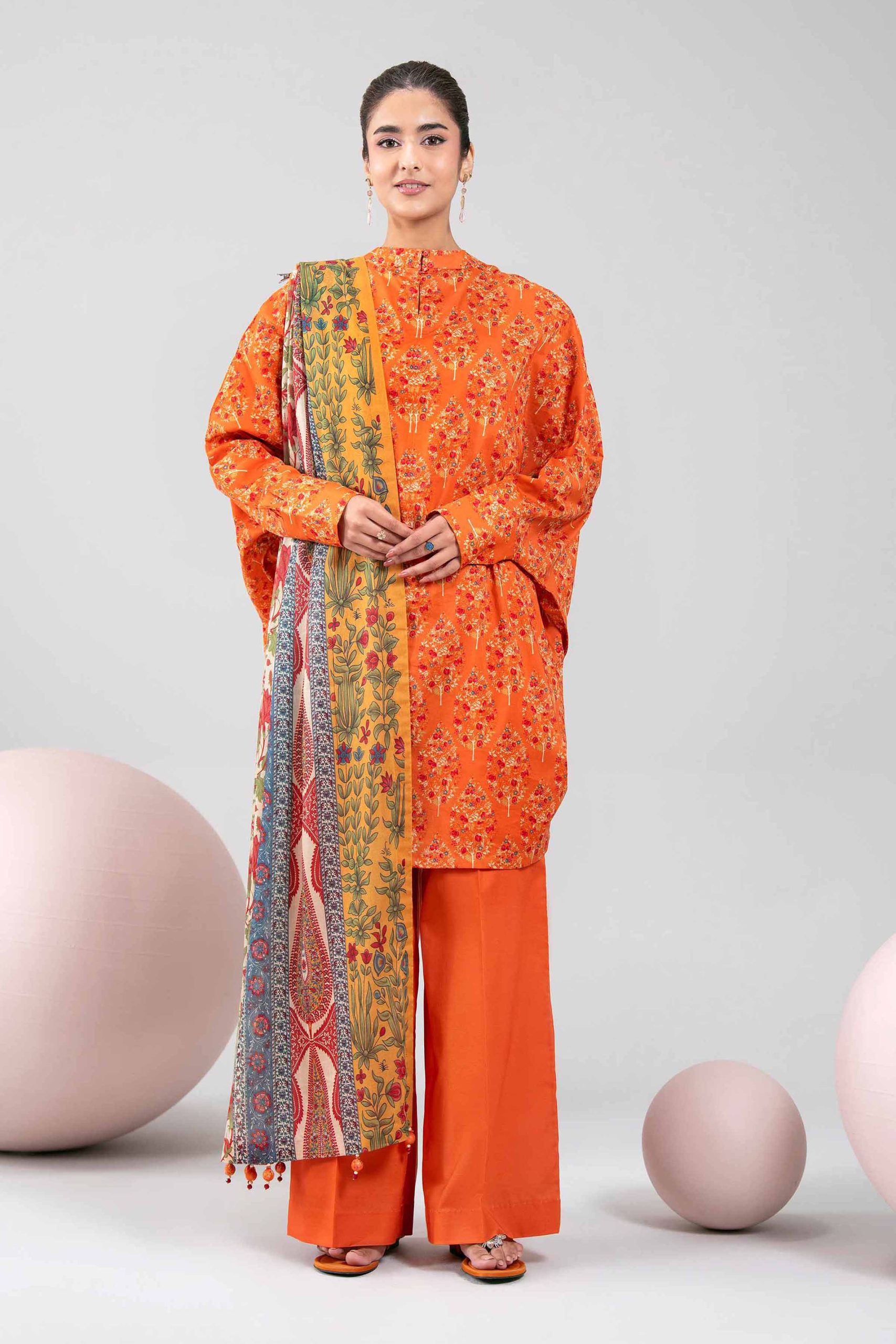 3 Piece - Printed Loose Fabric - 42602377 - Image 2
