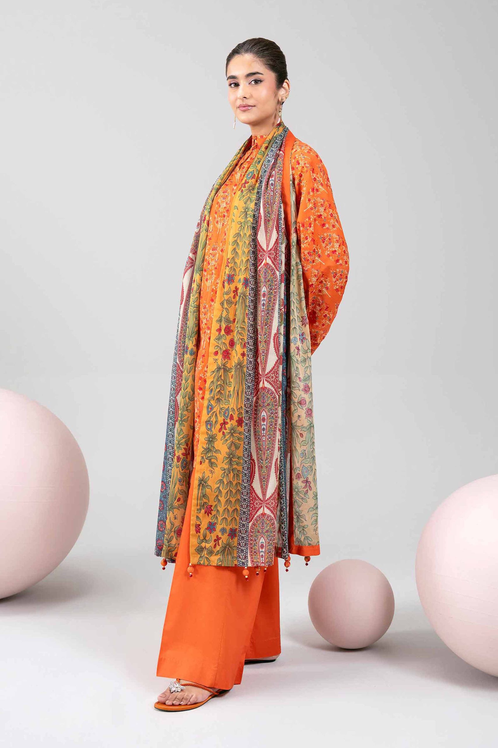 3 Piece - Printed Loose Fabric - 42602377 - Image 4