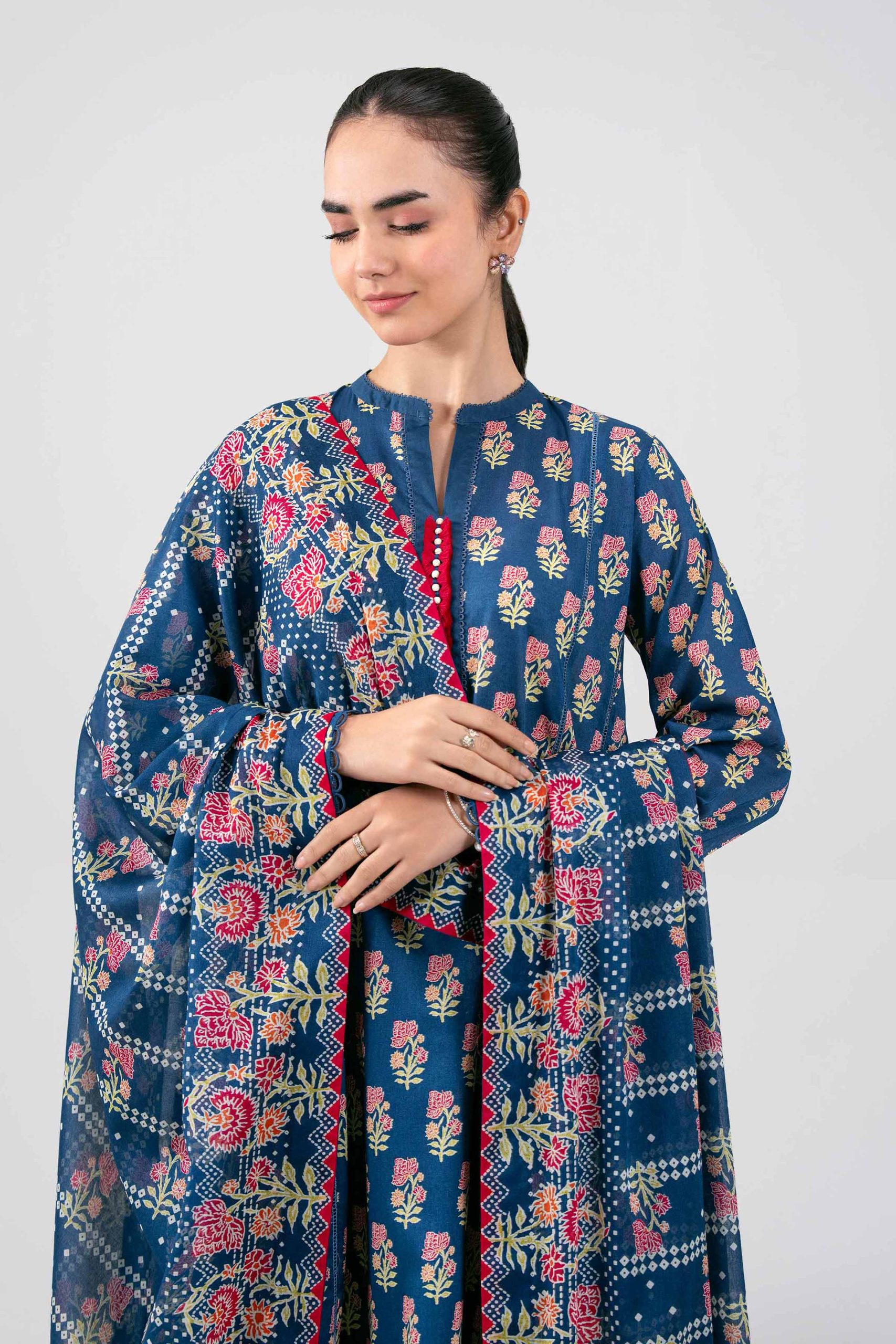 3 Piece - Printed Loose Fabric - 42602379 - Image 2