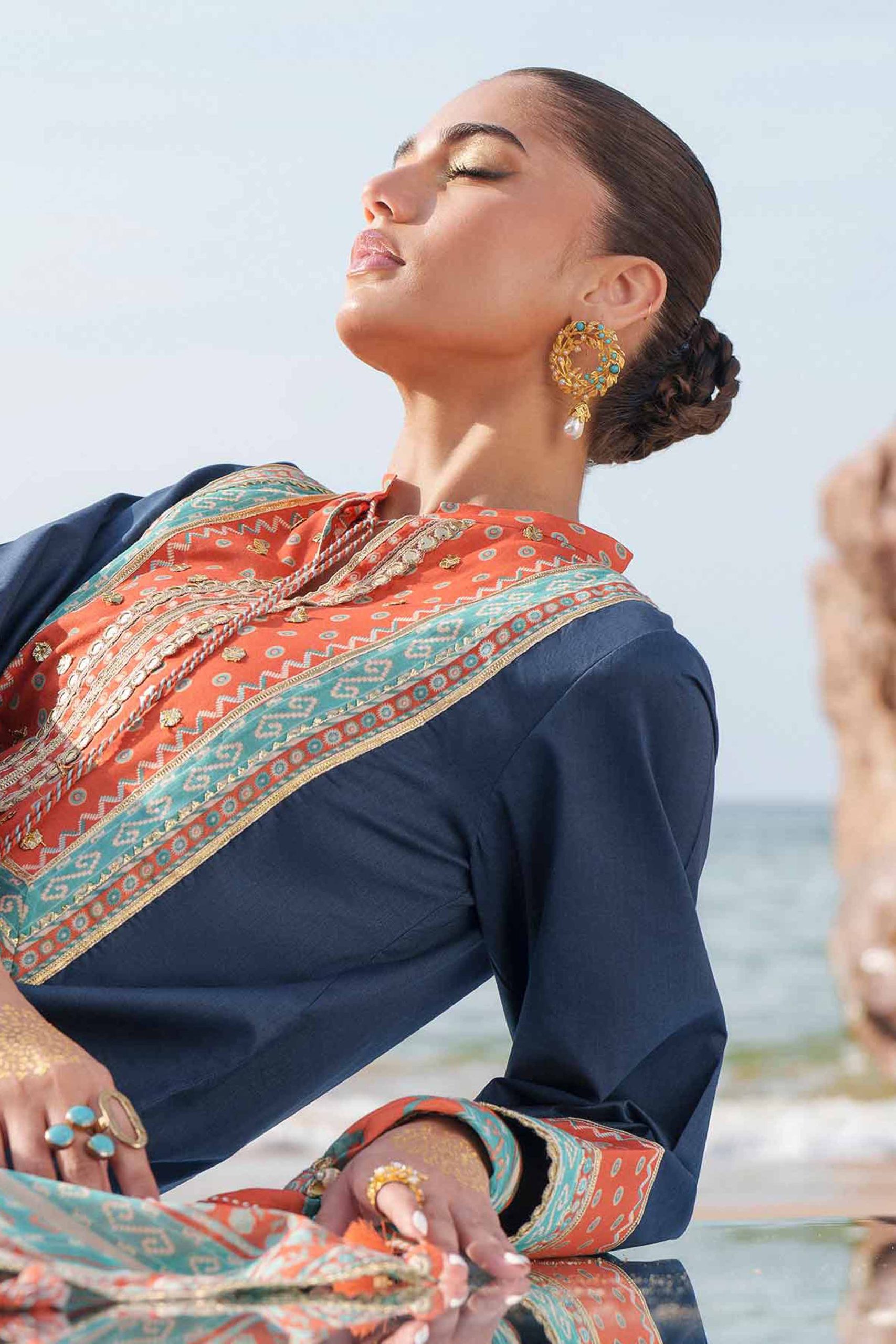 3 Piece - Printed Loose Fabric - 42602381 - Image 2