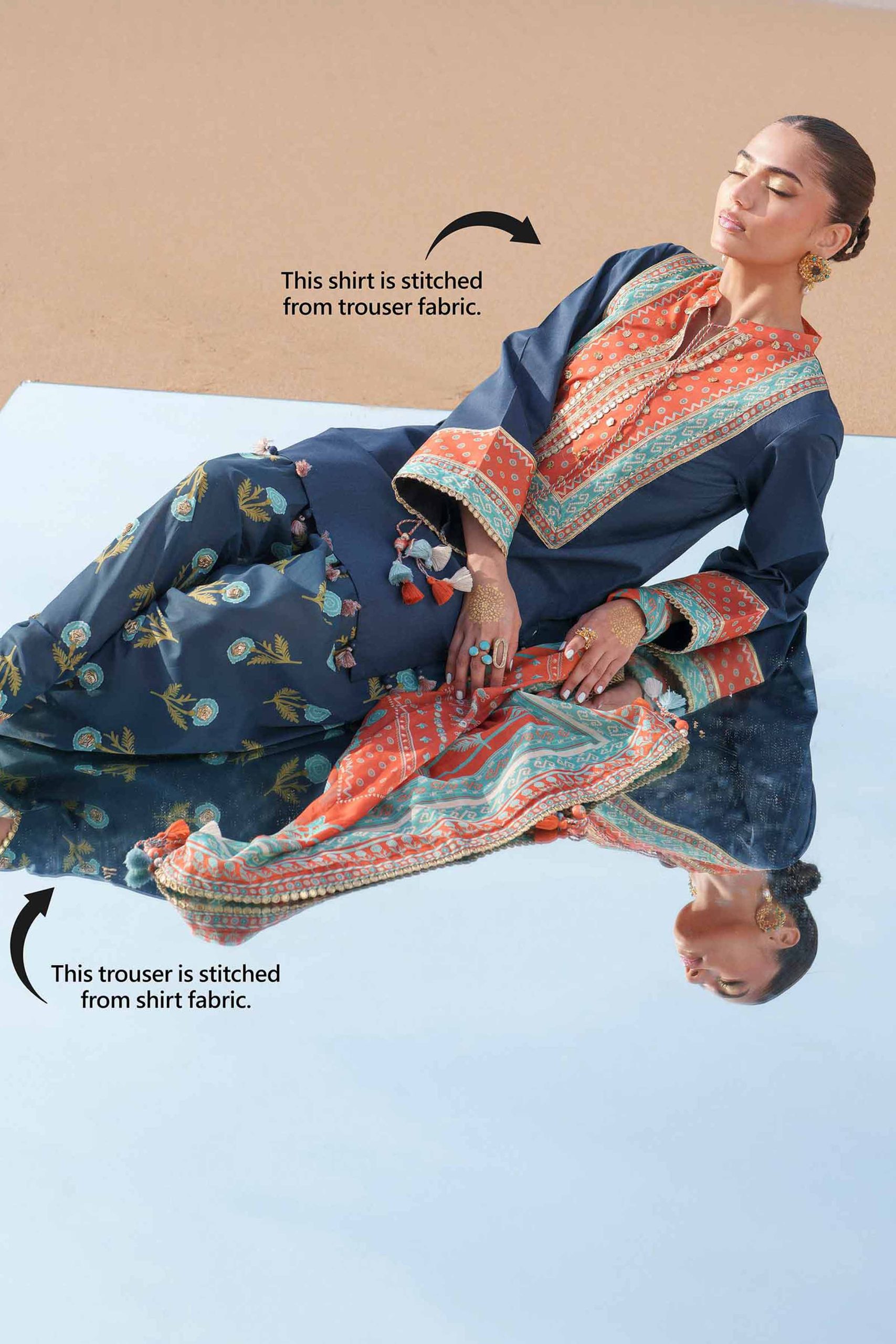 3 Piece - Printed Loose Fabric - 42602381 - Image 5