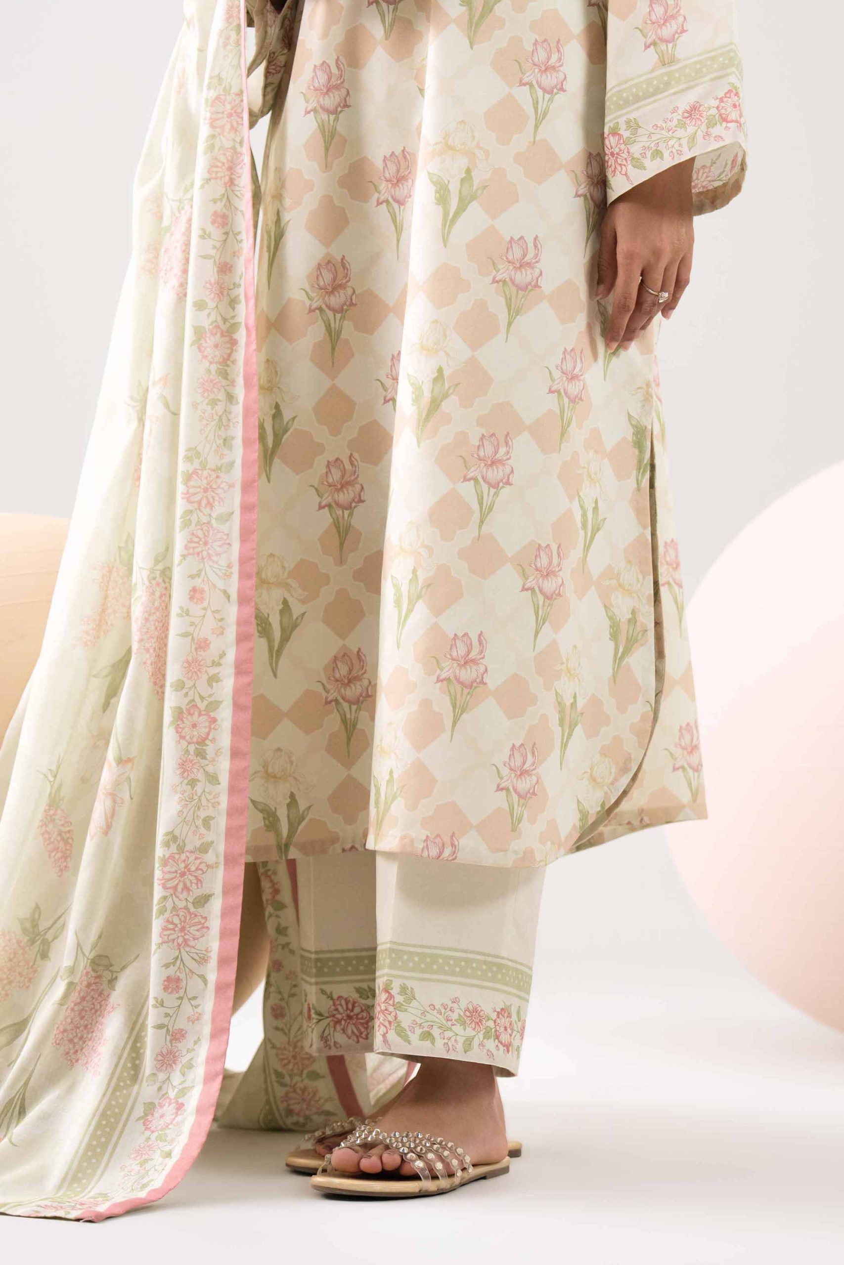 3 Piece - Printed Loose Fabric - 42602385 - Image 5