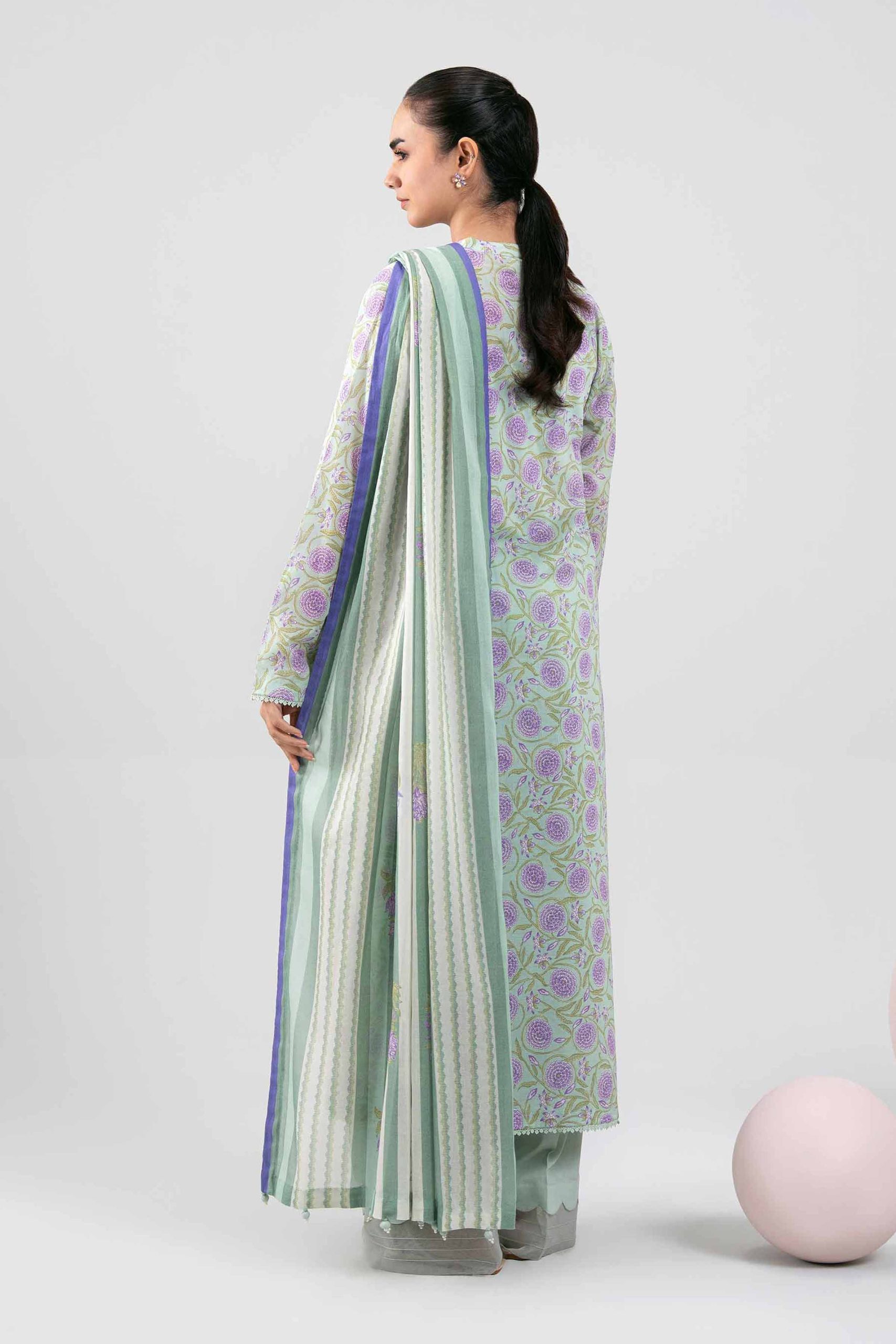 3 Piece - Printed Loose Fabric - 42602386 - Image 3