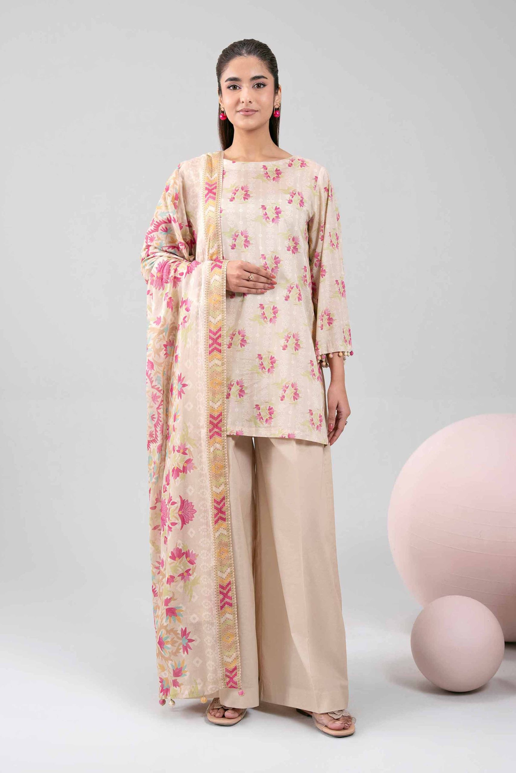 3 Piece - Printed Loose Fabric - 42602387