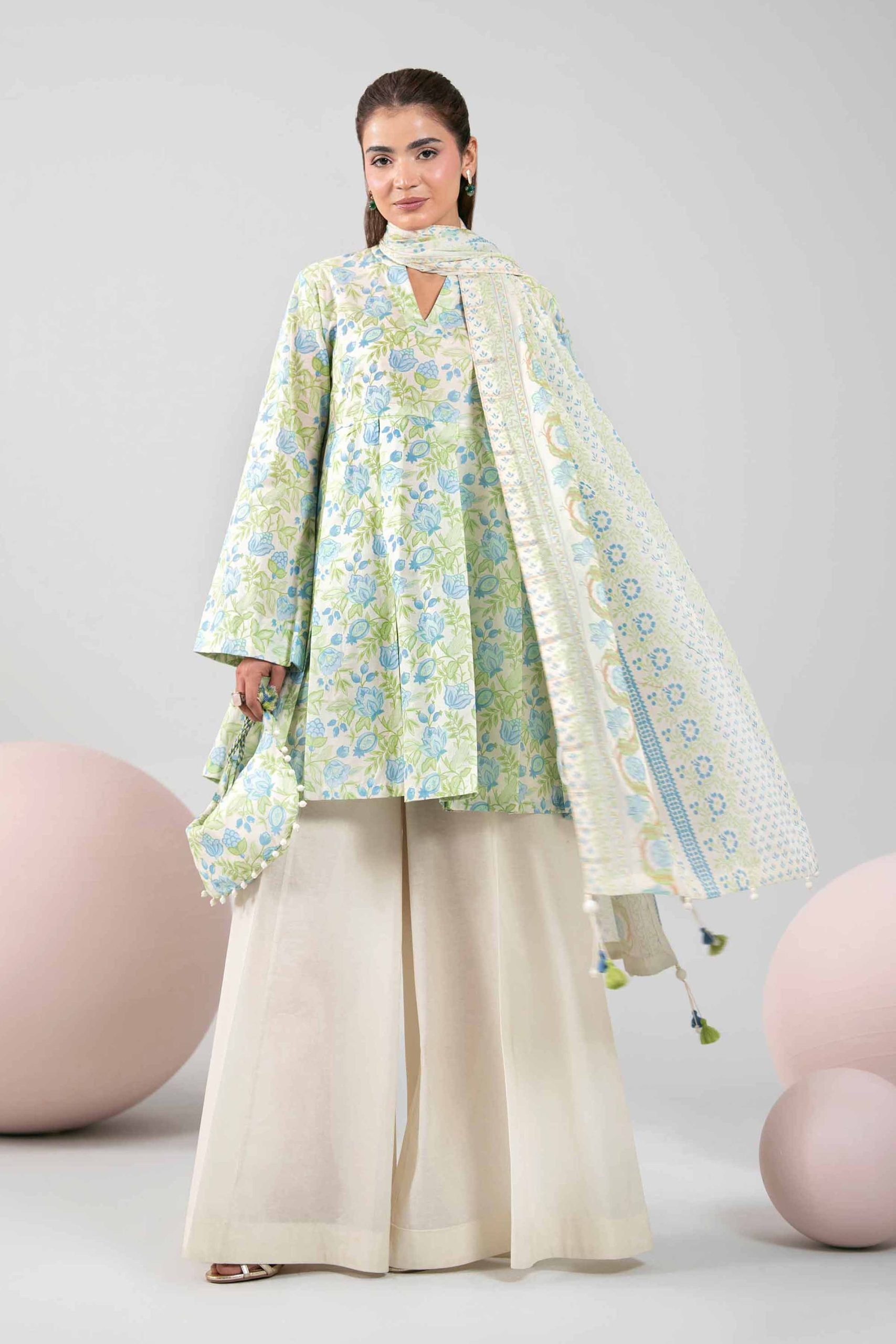 3 Piece - Printed Loose Fabric - 42602391 - Image 5