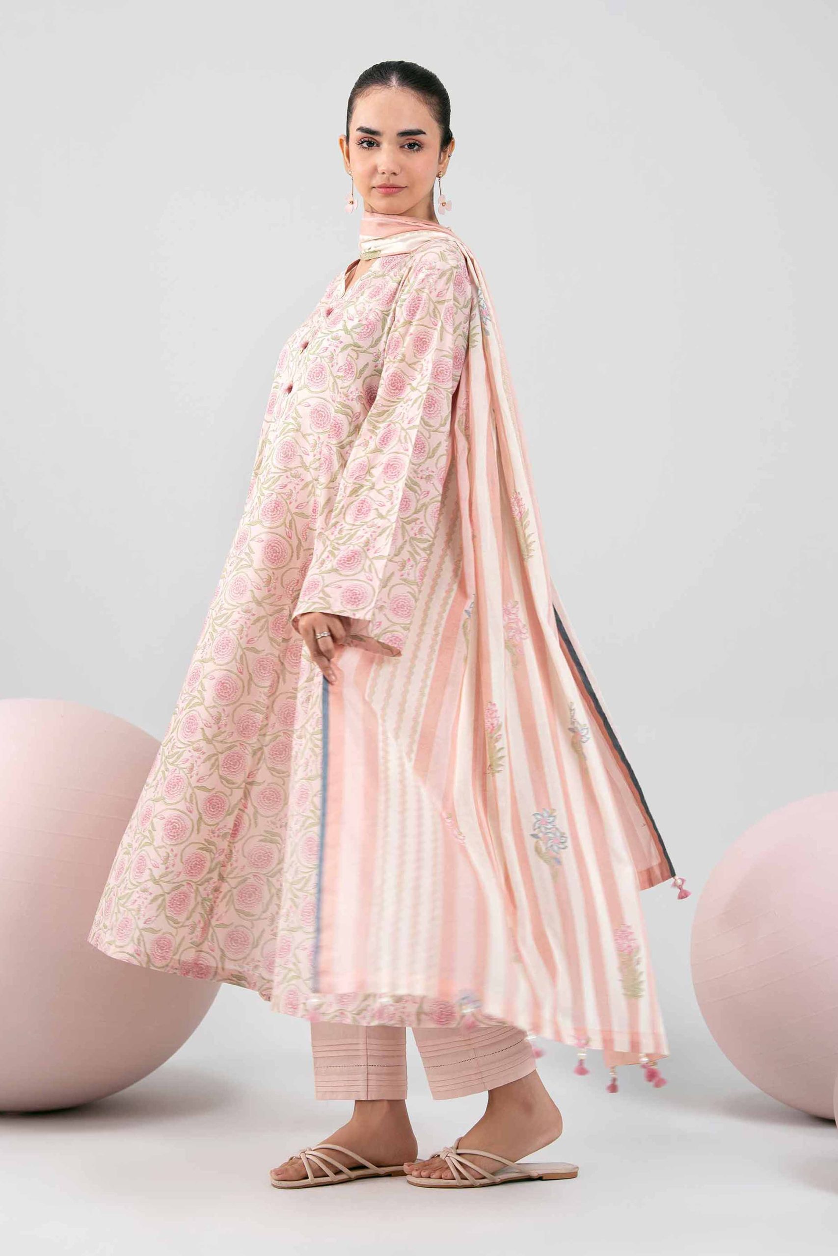 3 Piece - Printed Loose Fabric - 42602393 - Image 4