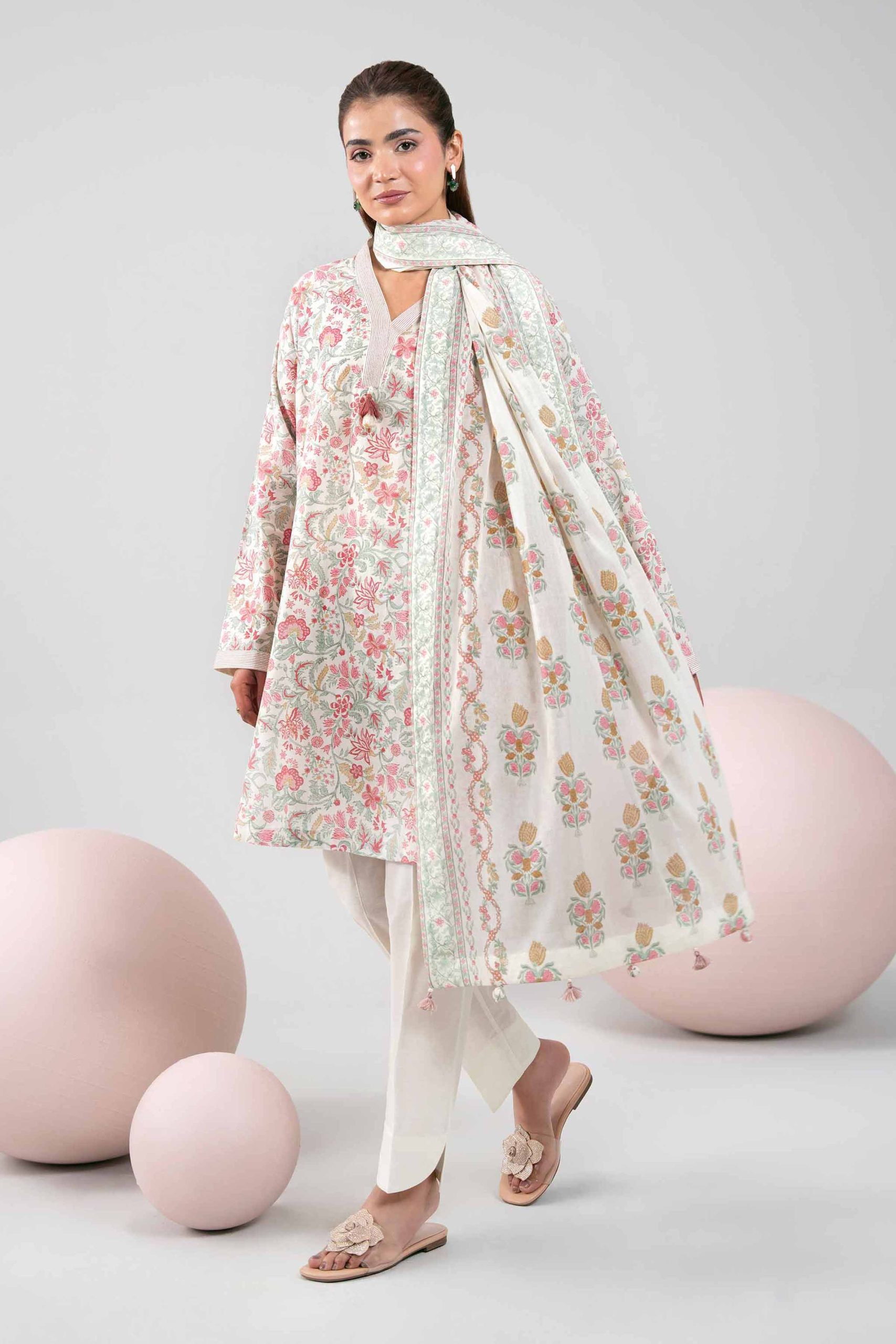 3 Piece - Printed Loose Fabric - 42602399 - Image 3