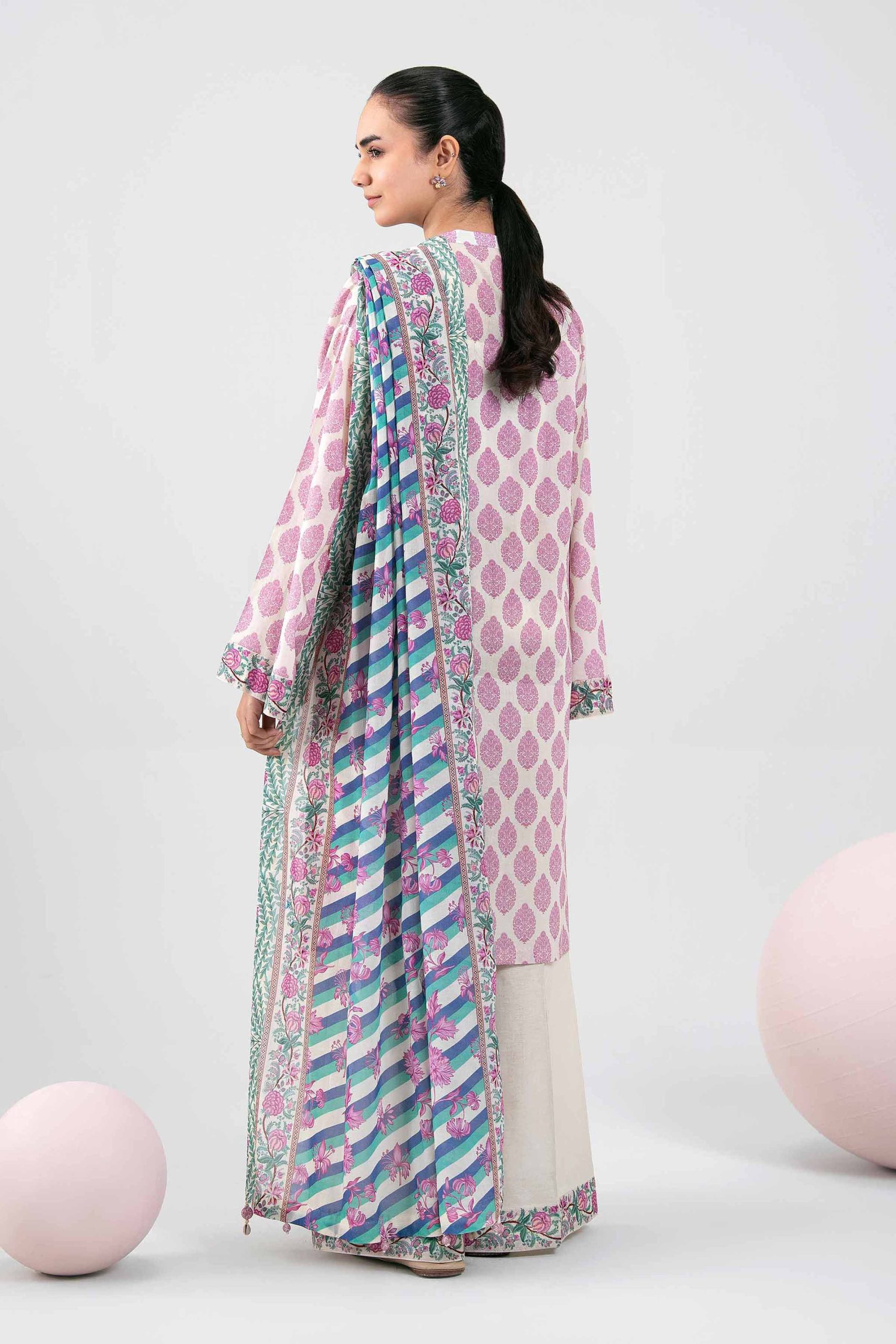 3 Piece - Printed Loose Fabric - 42602402 - Image 3