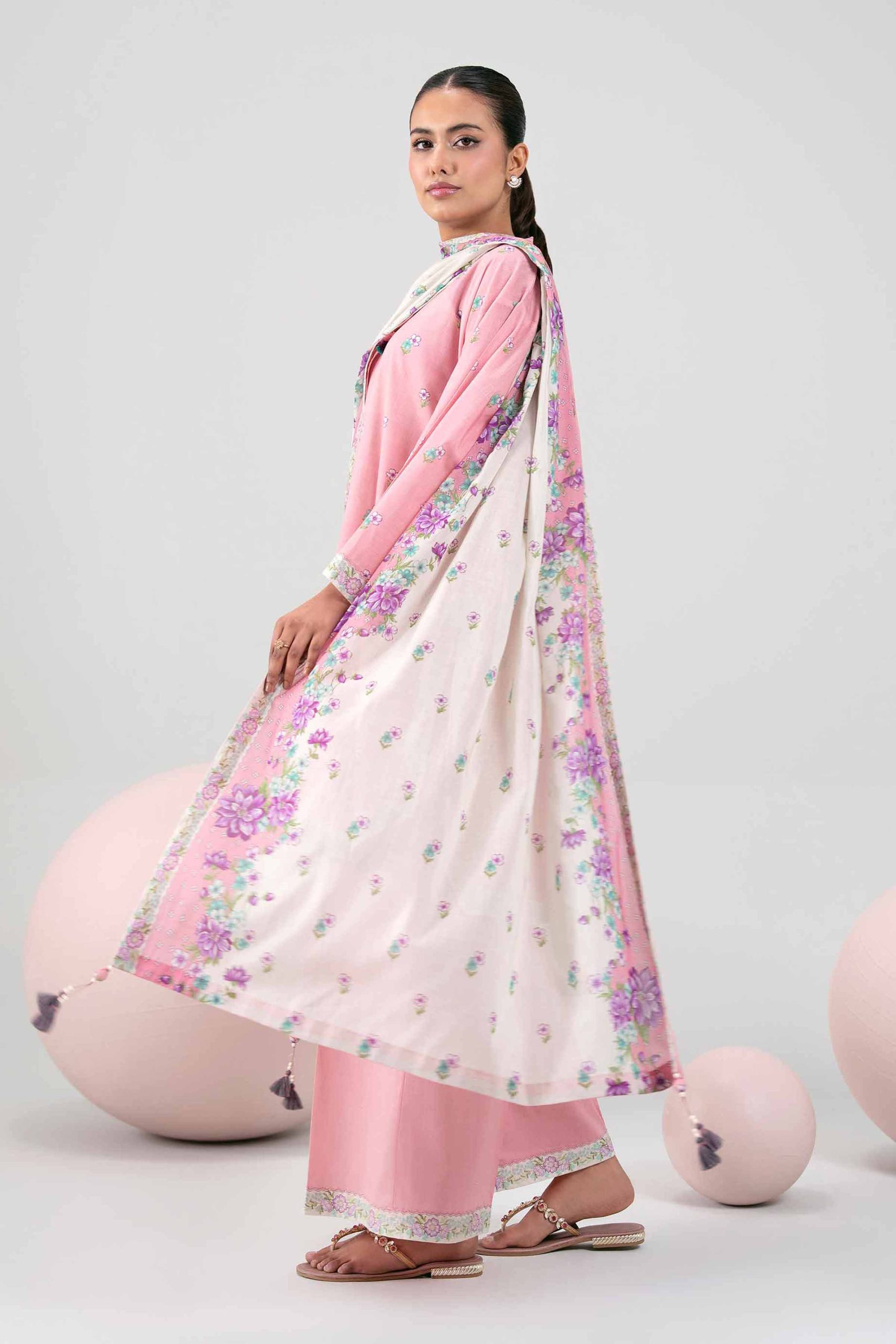 3 Piece - Printed Suit - 42602407 - Image 4