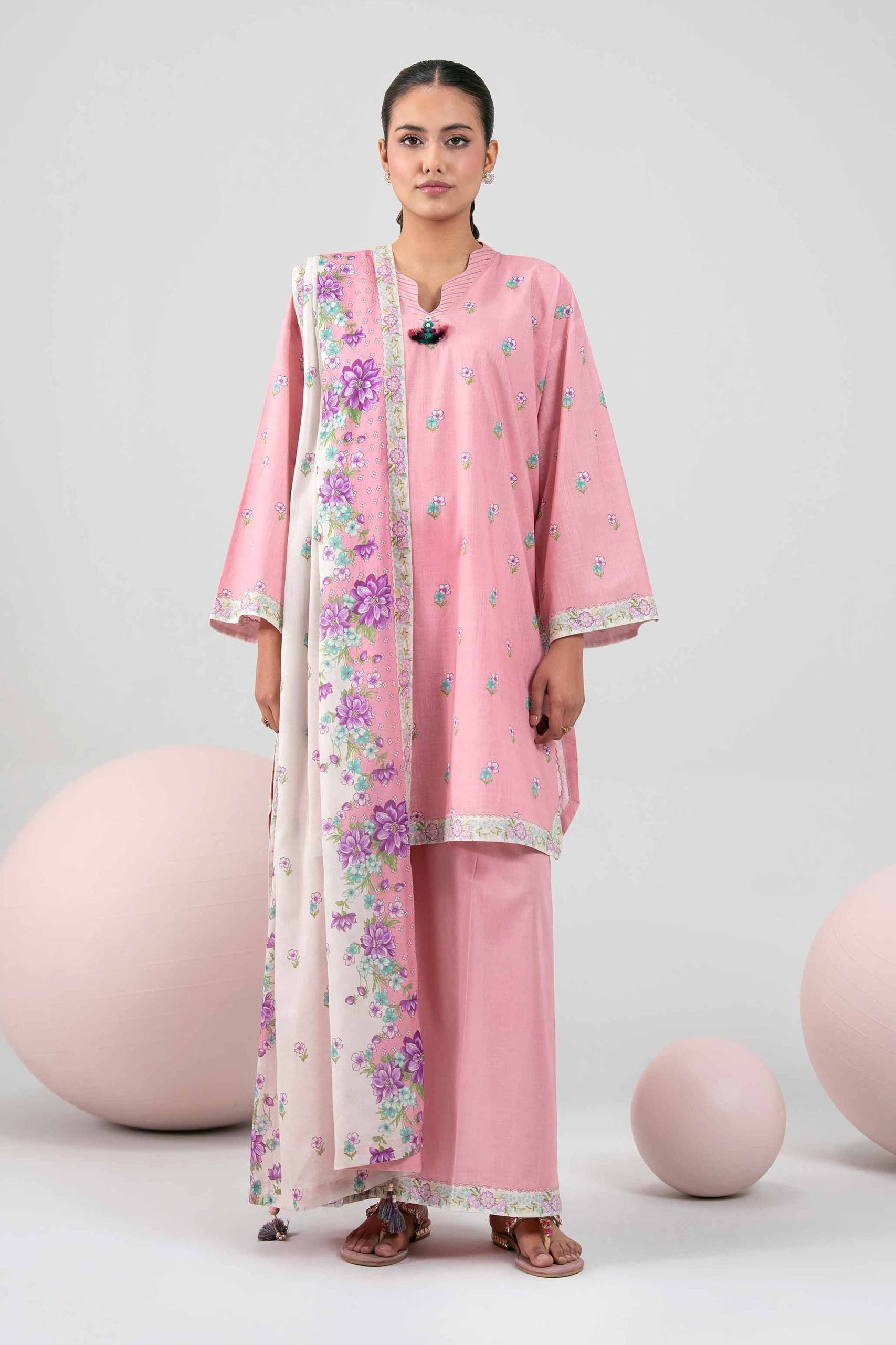 3 Piece - Printed Suit - 42602407