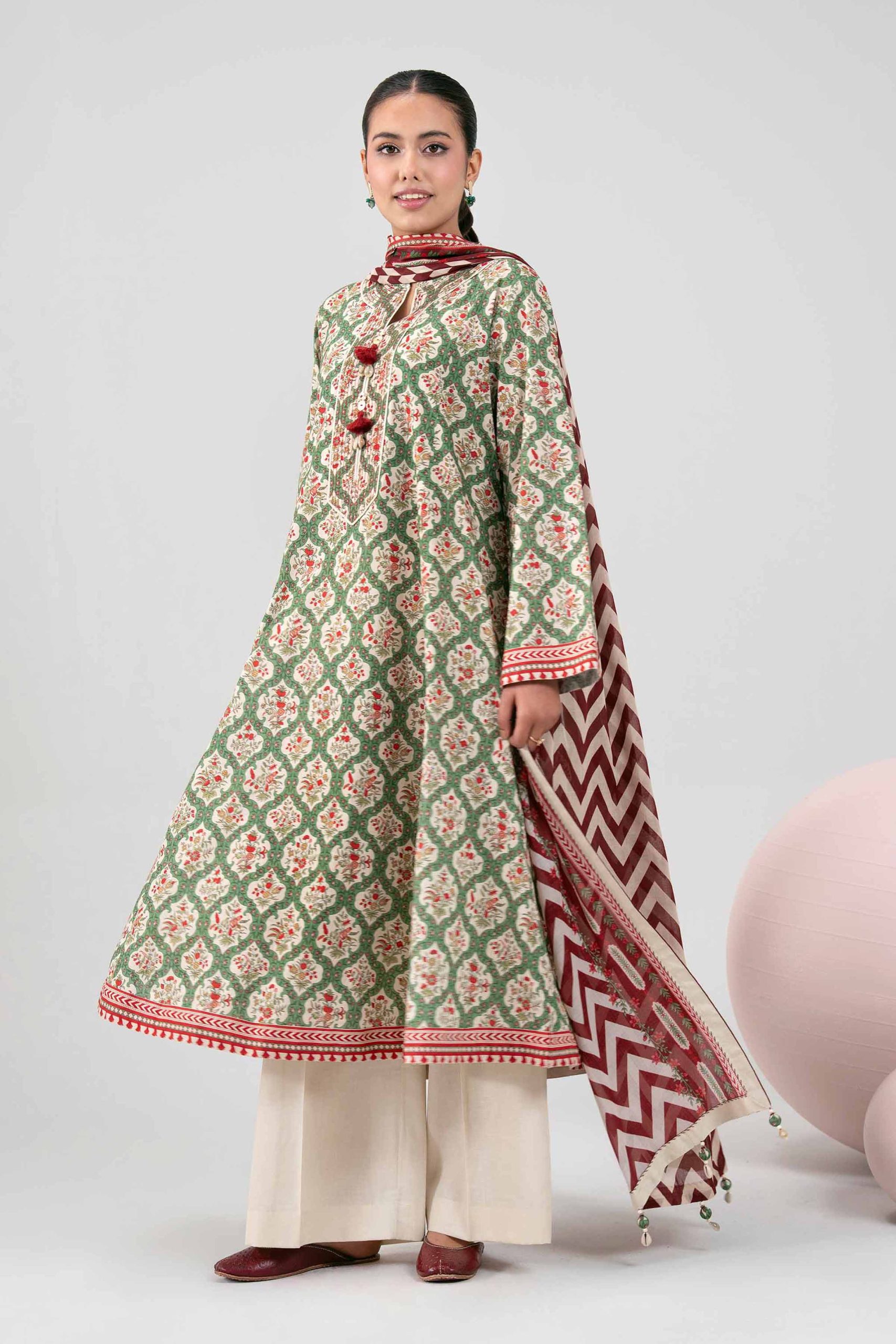 3 Piece - Printed Suit - 42602413
