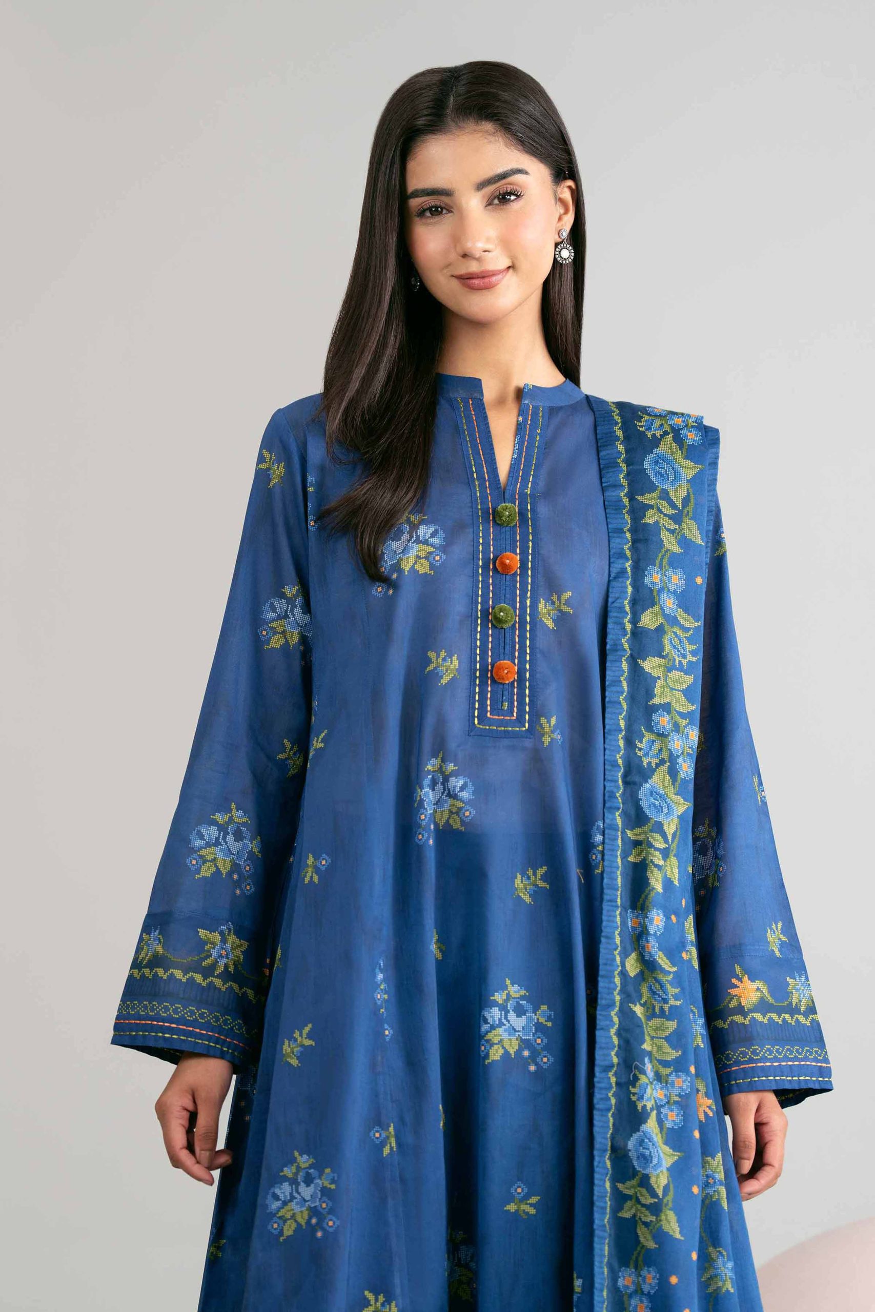 3 Piece - Printed Loose Fabric - 42602417 - Image 4