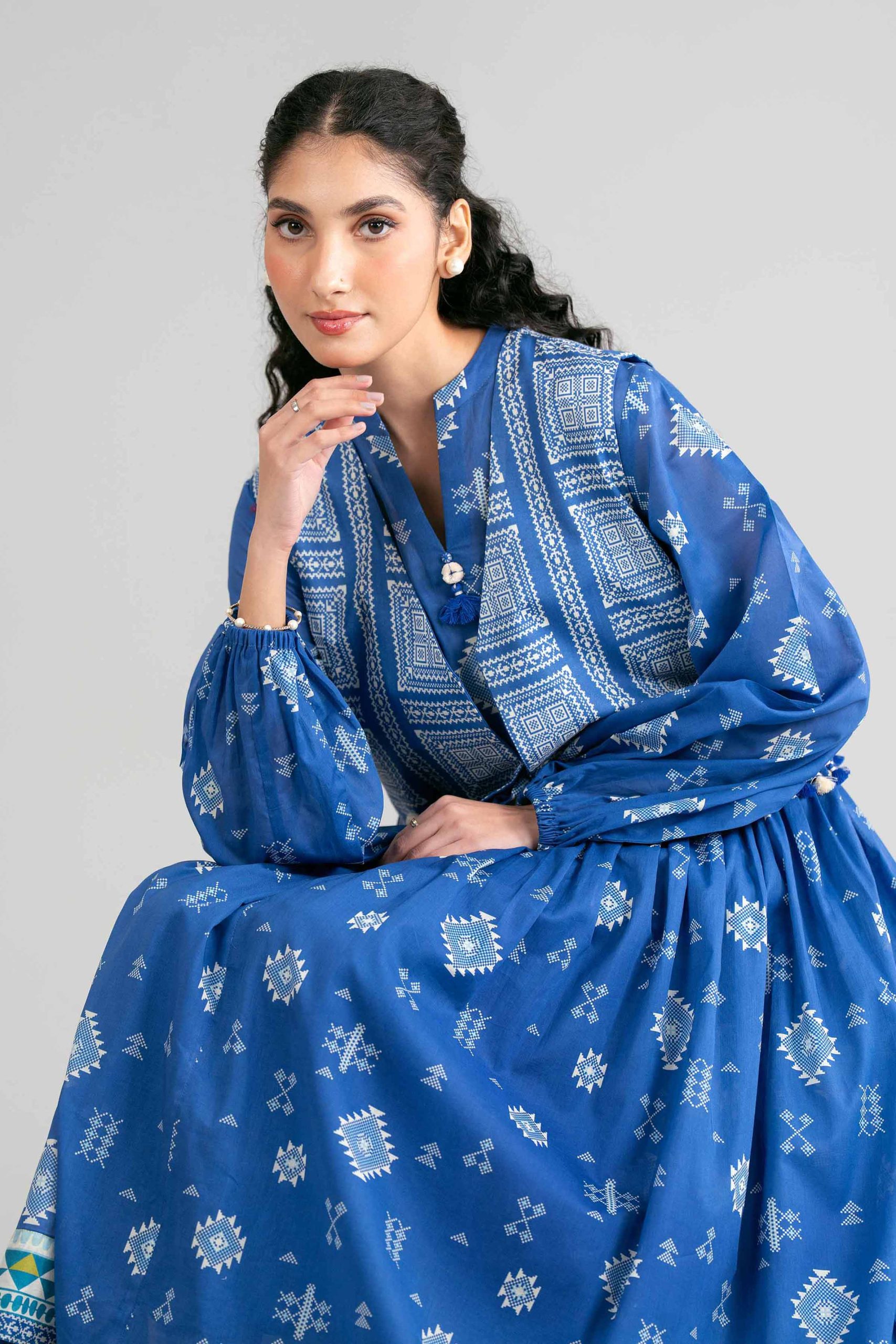 3 Piece - Printed Loose Fabric - 42602418 - Image 2