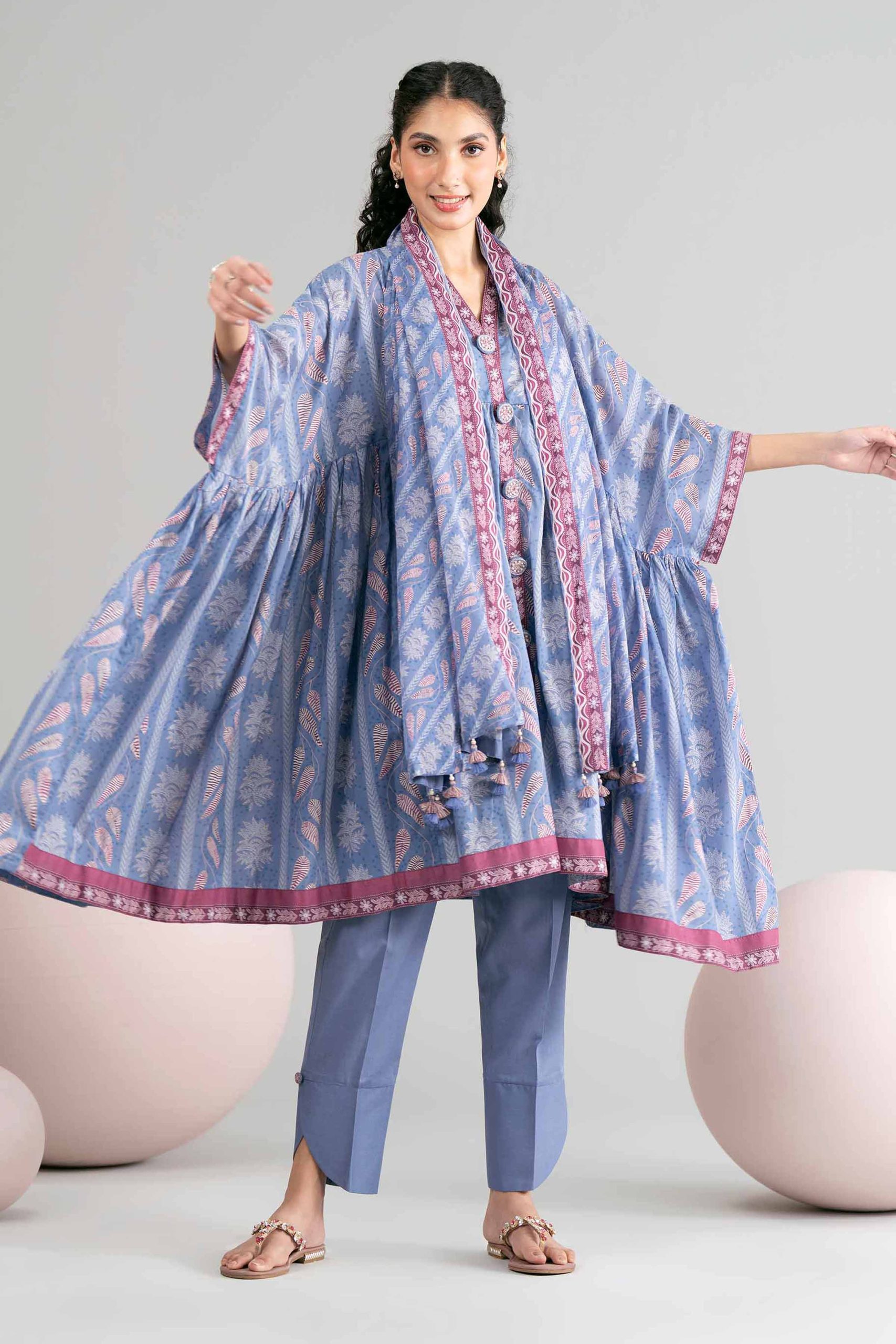 3 Piece - Printed Loose Fabric - 42602419 - Image 4