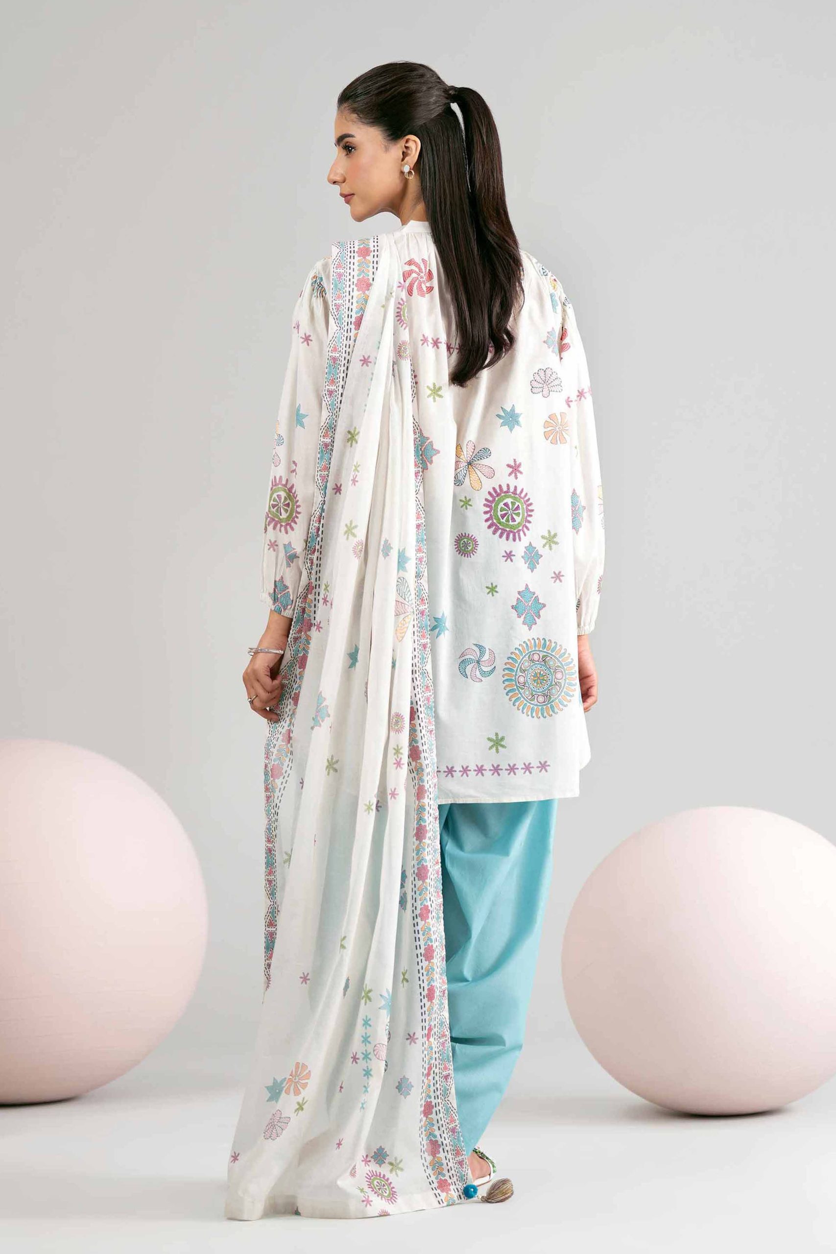 3 Piece - Printed Loose Fabric - 42602420 - Image 3