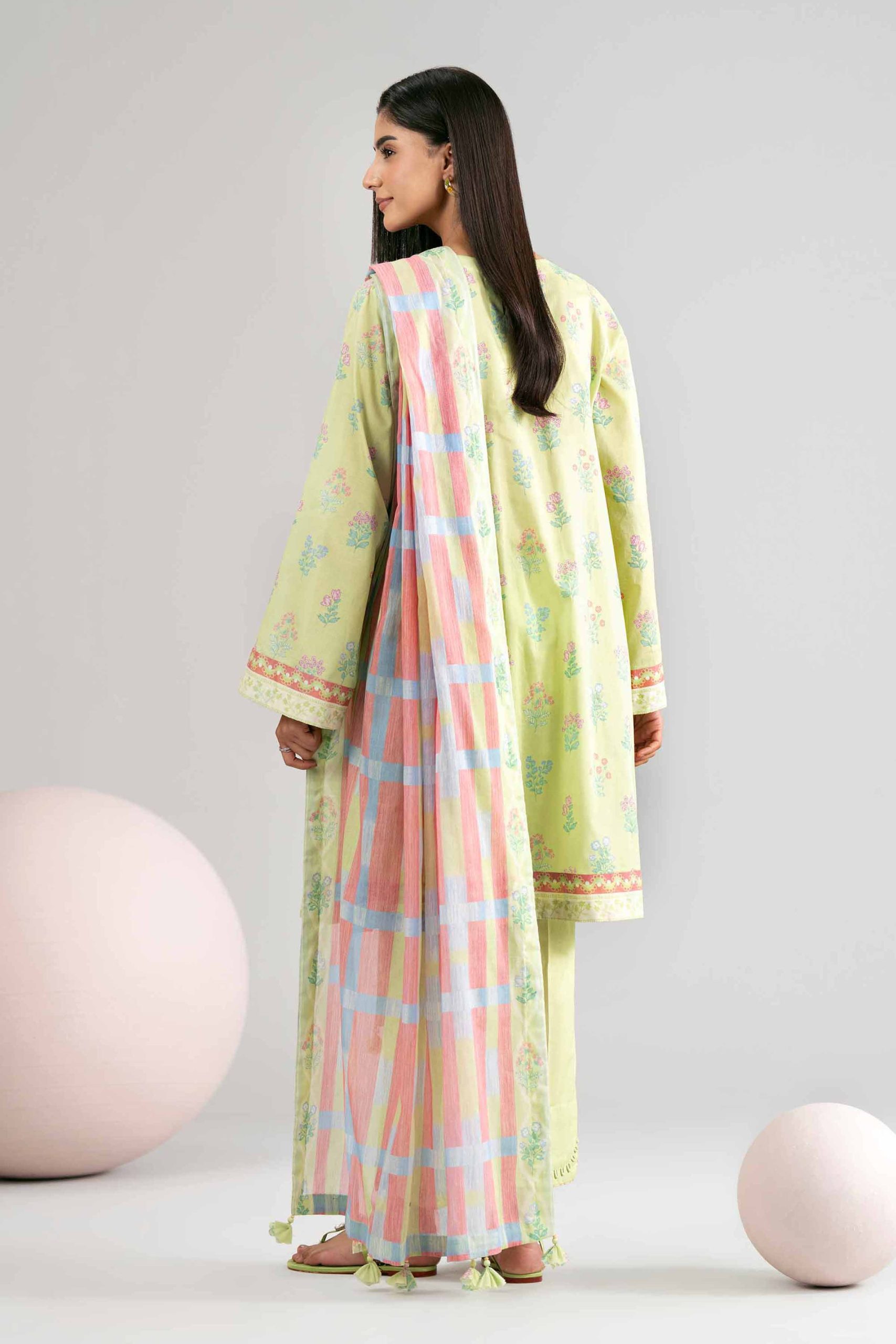 3 Piece - Printed Loose Fabric - 42602424 - Image 3
