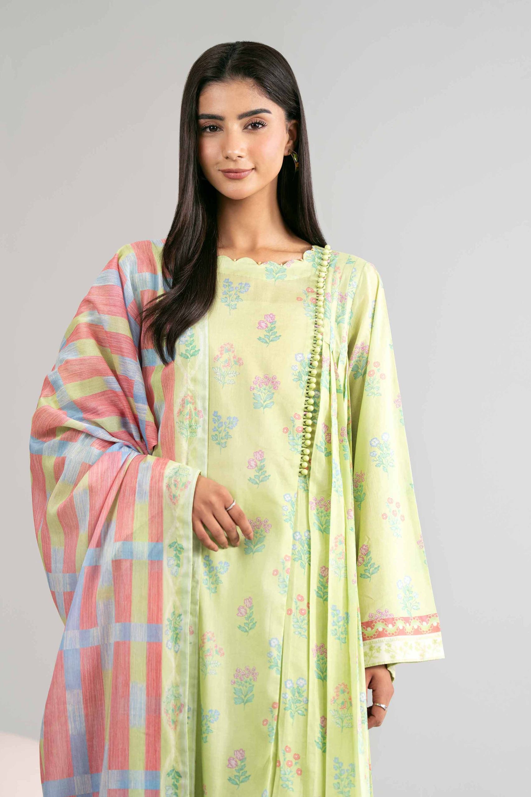 3 Piece - Printed Loose Fabric - 42602424 - Image 2