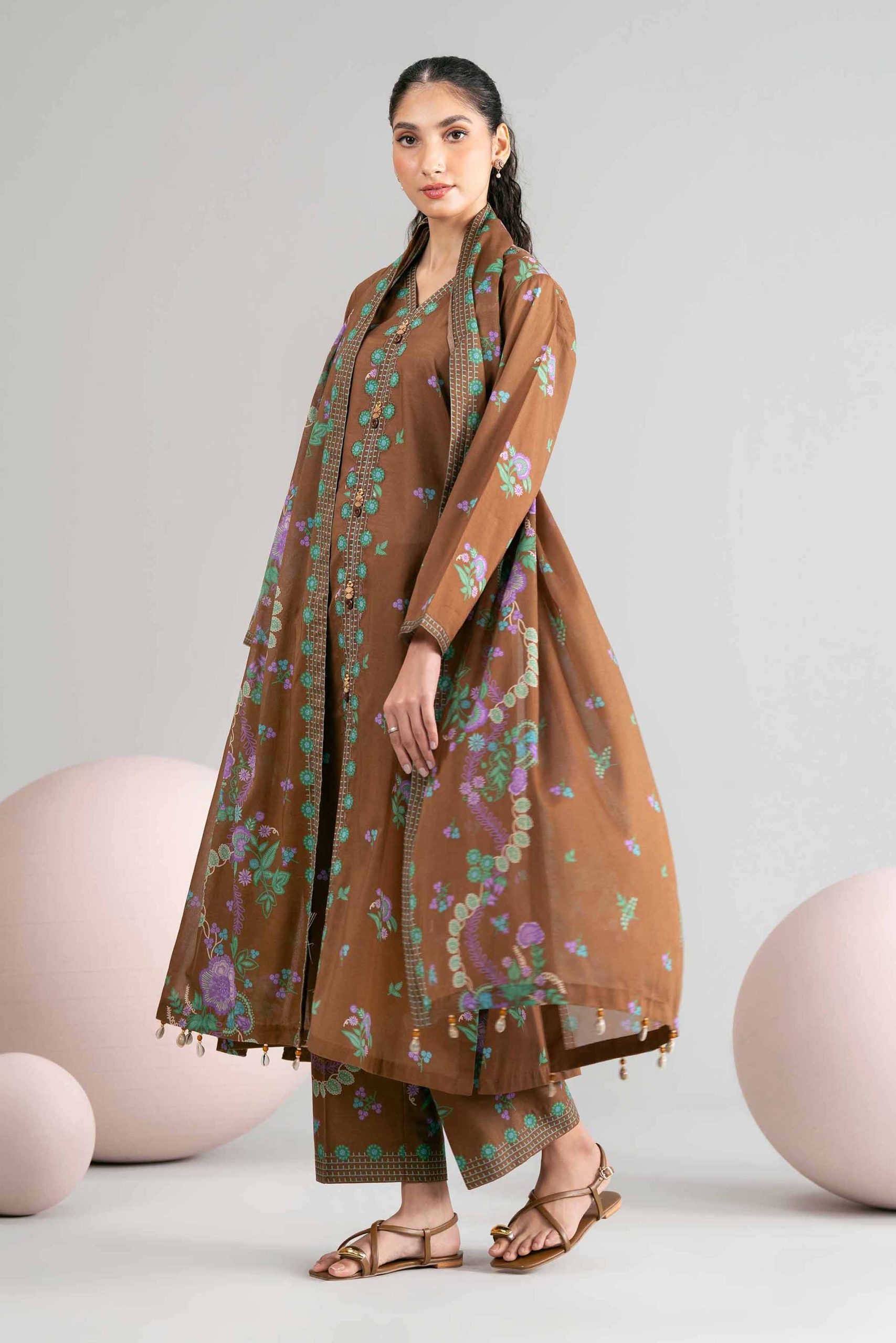 3 Piece - Printed Loose Fabric - 42602427 - Image 4