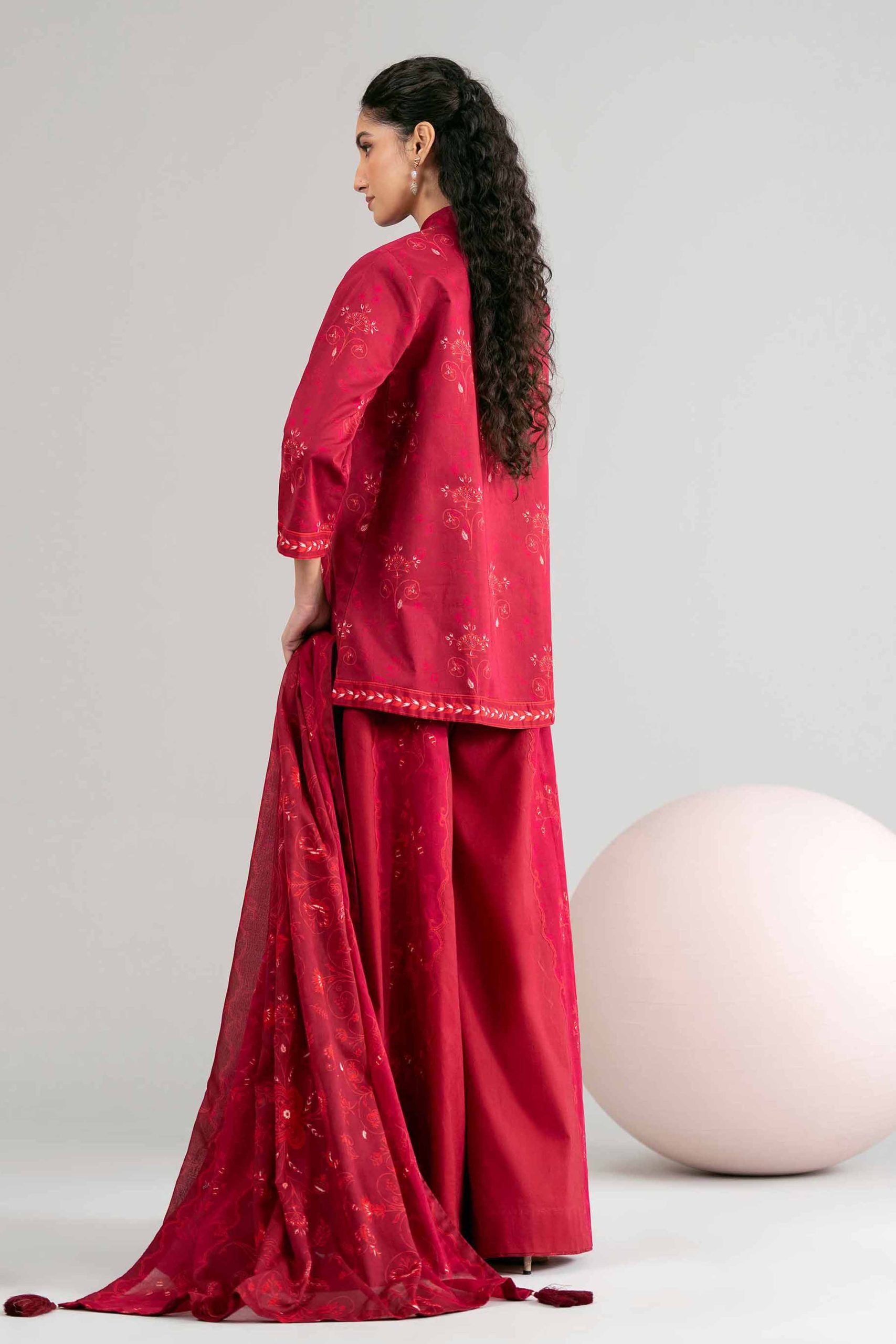 3 Piece - Printed Loose Fabric - 42602431 - Image 3