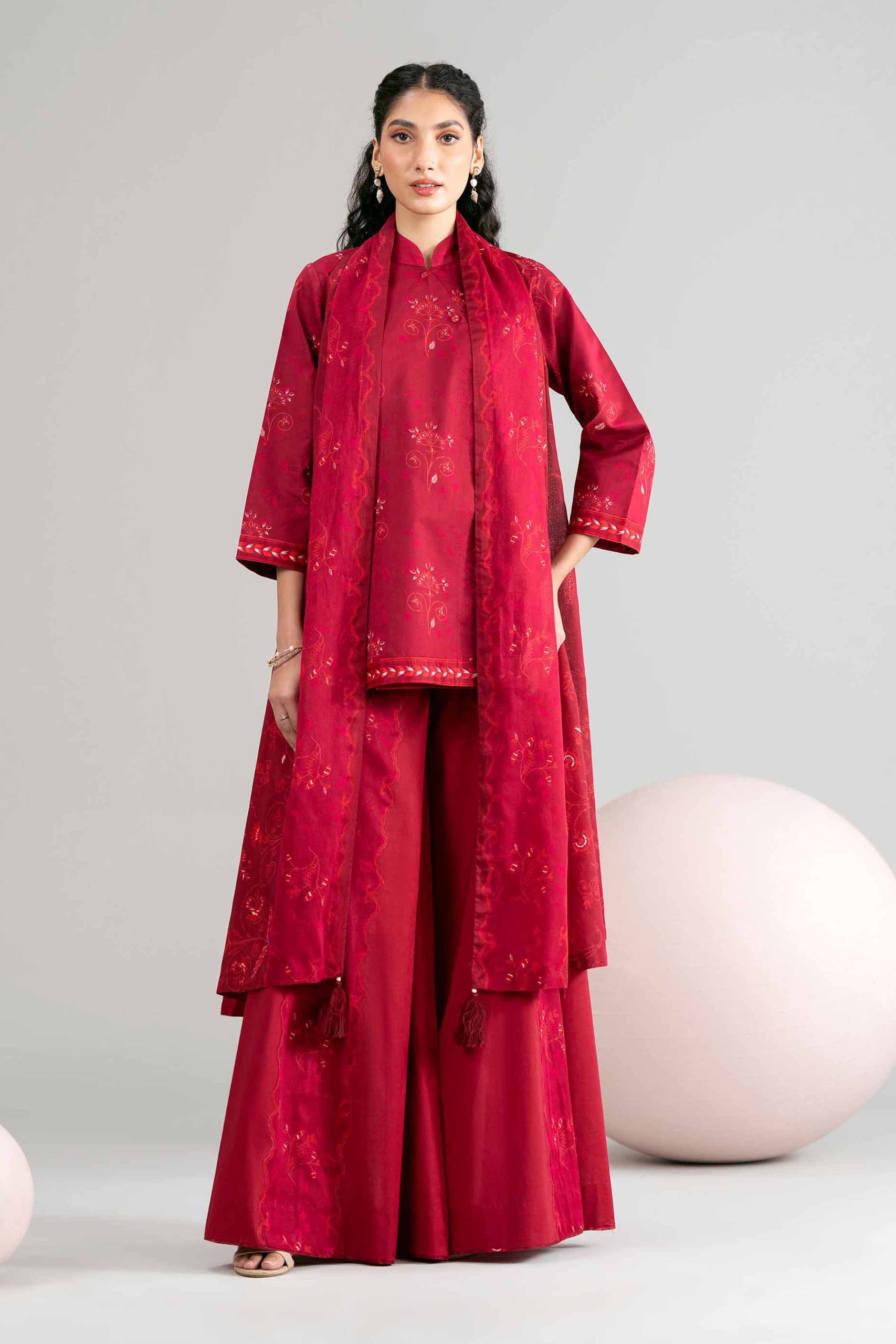 3 Piece - Printed Loose Fabric - 42602431
