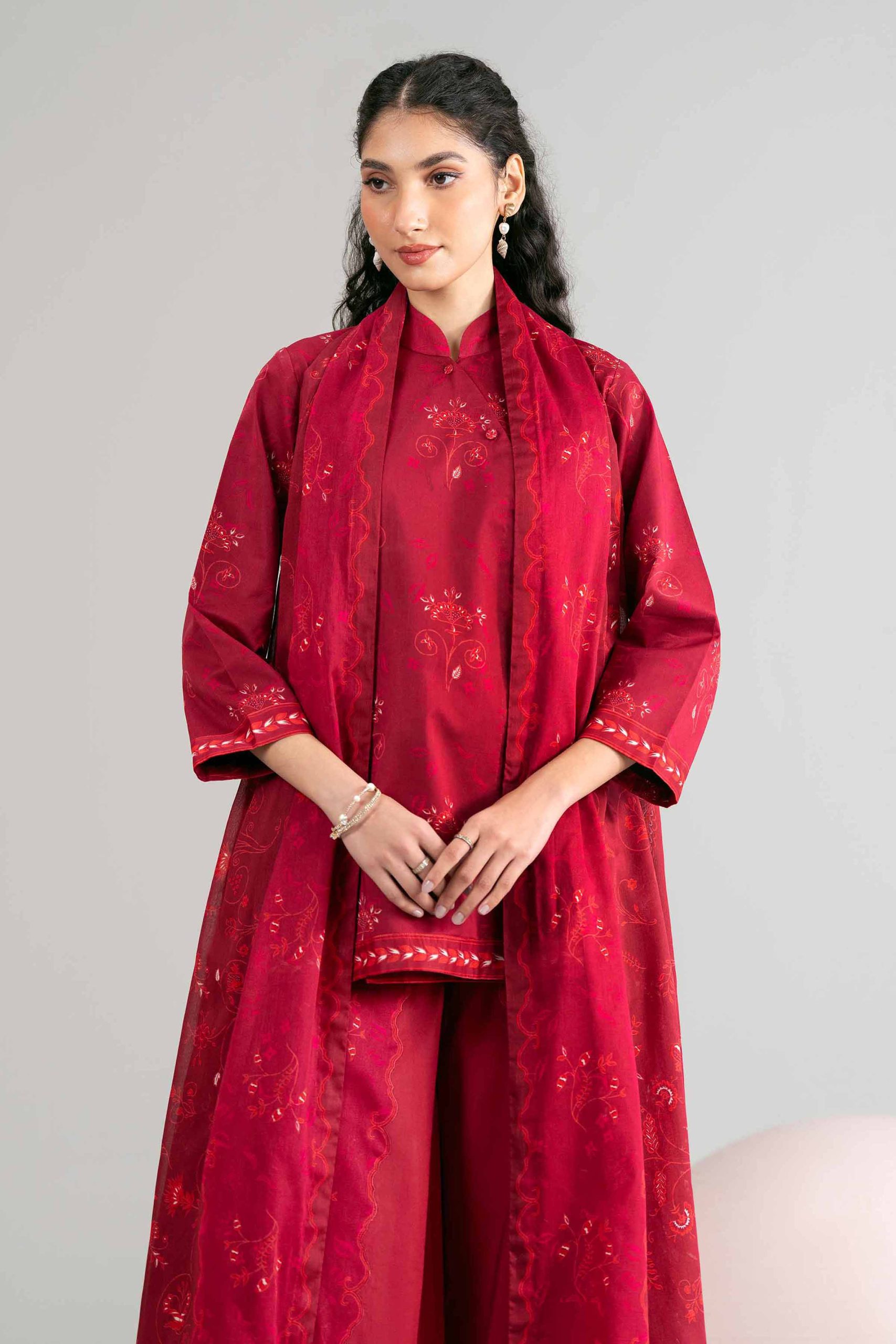 3 Piece - Printed Loose Fabric - 42602431 - Image 2