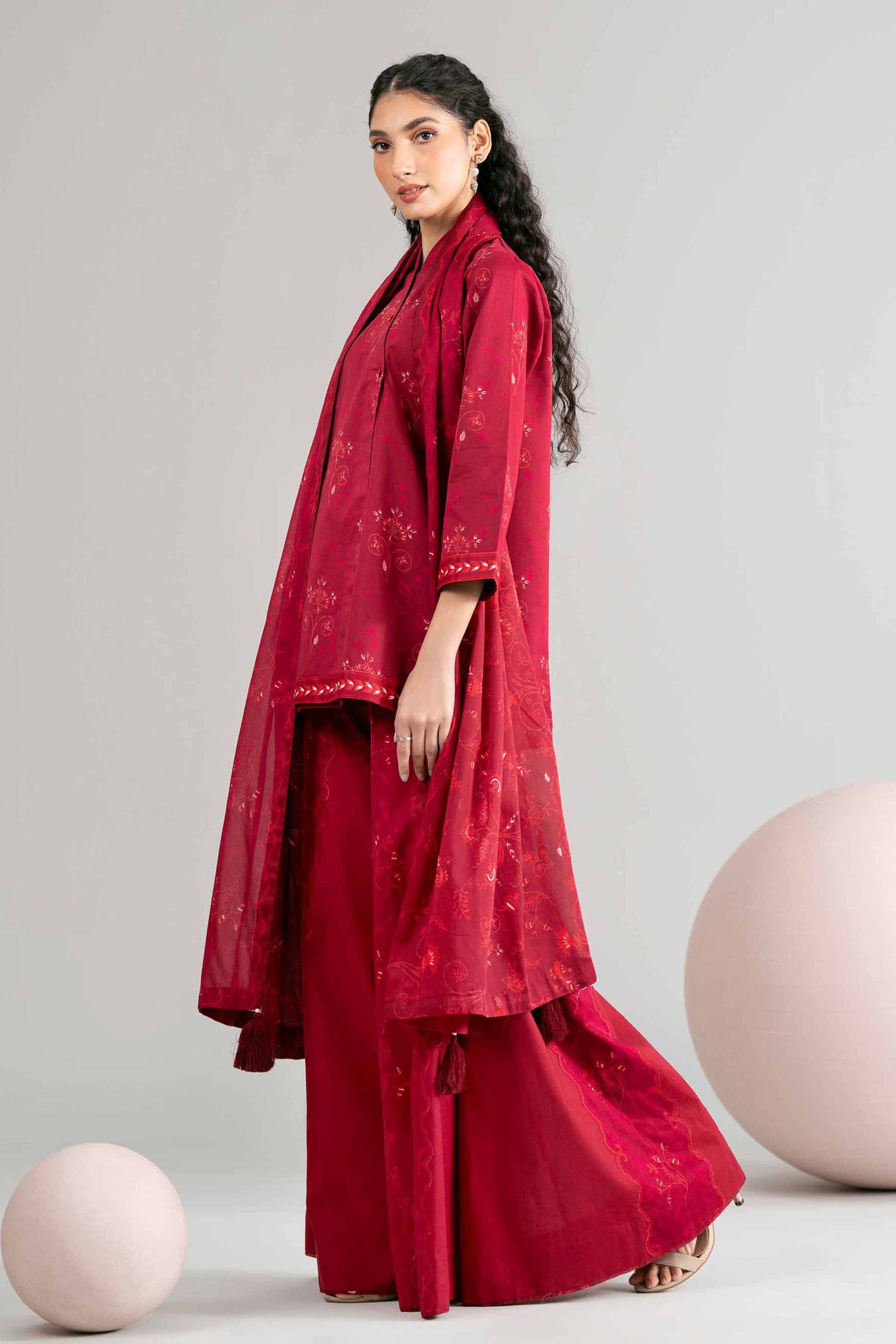 3 Piece - Printed Loose Fabric - 42602431 - Image 5