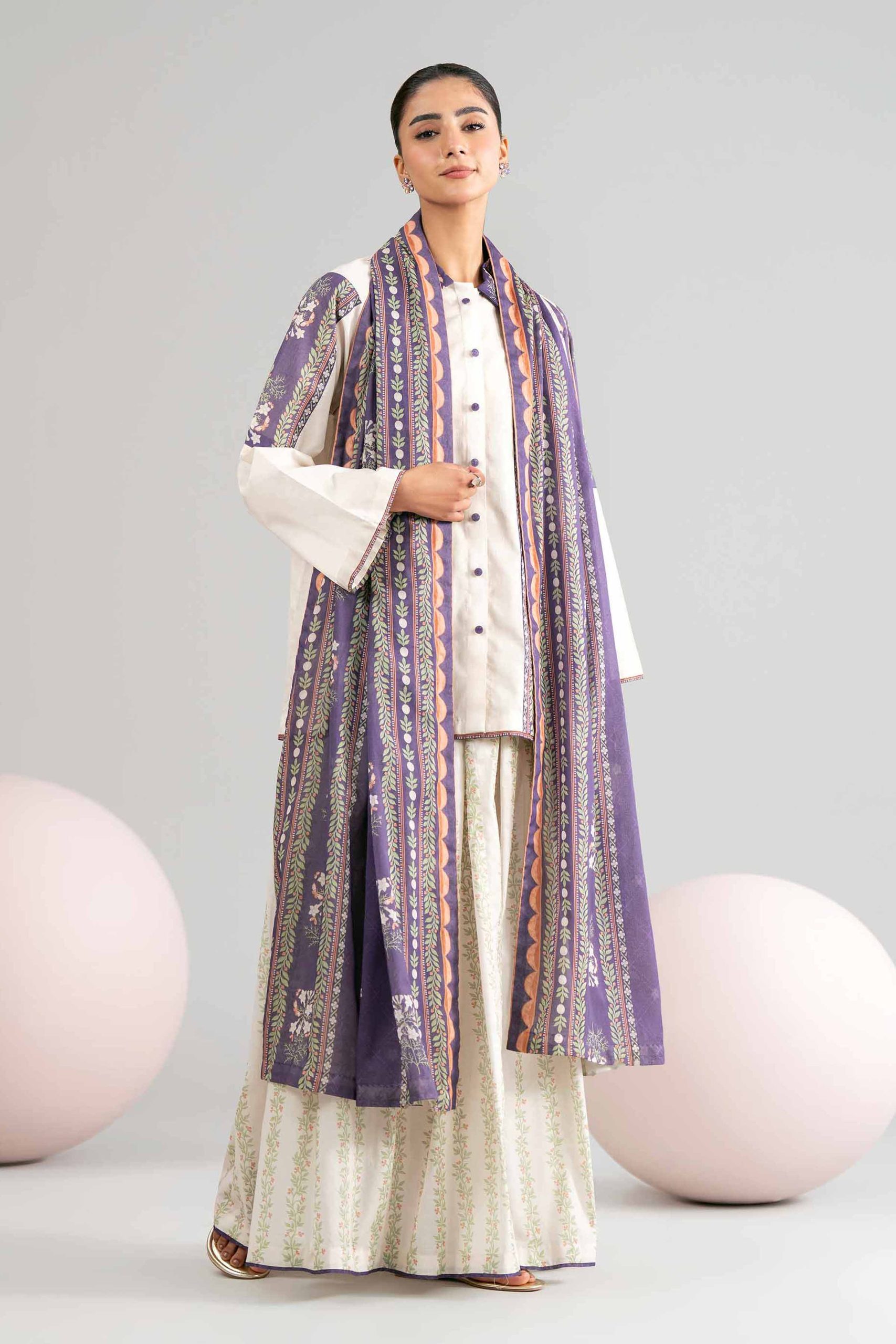 3 Piece - Printed Loose Fabric - 42602433 - Image 4