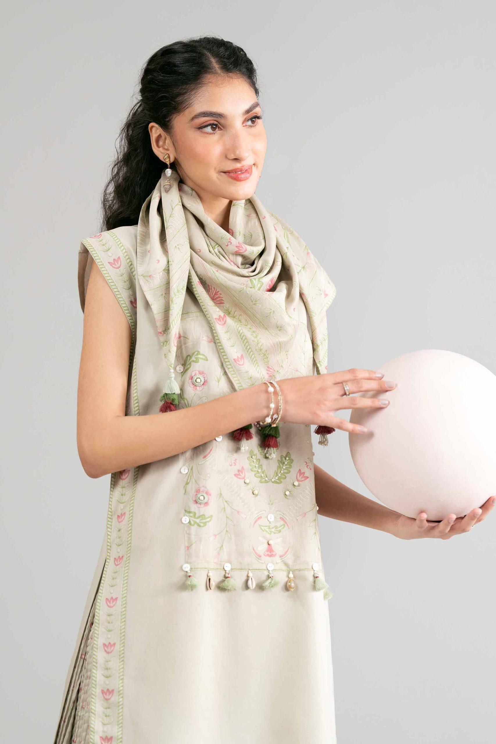 3 Piece - Printed Loose Fabric - 42602434 - Image 2