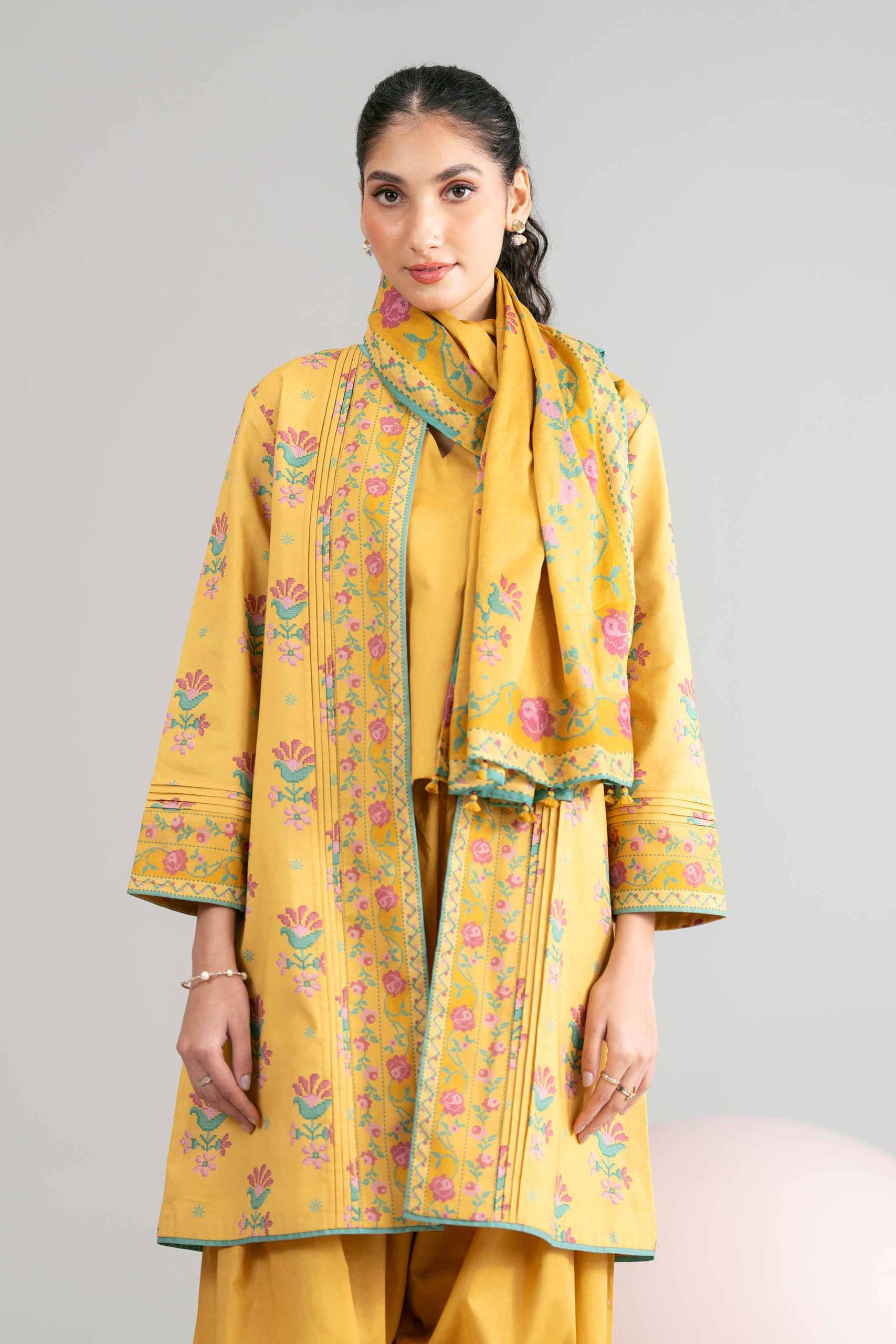 3 Piece - Printed Loose Fabric - 42602442 - Image 2