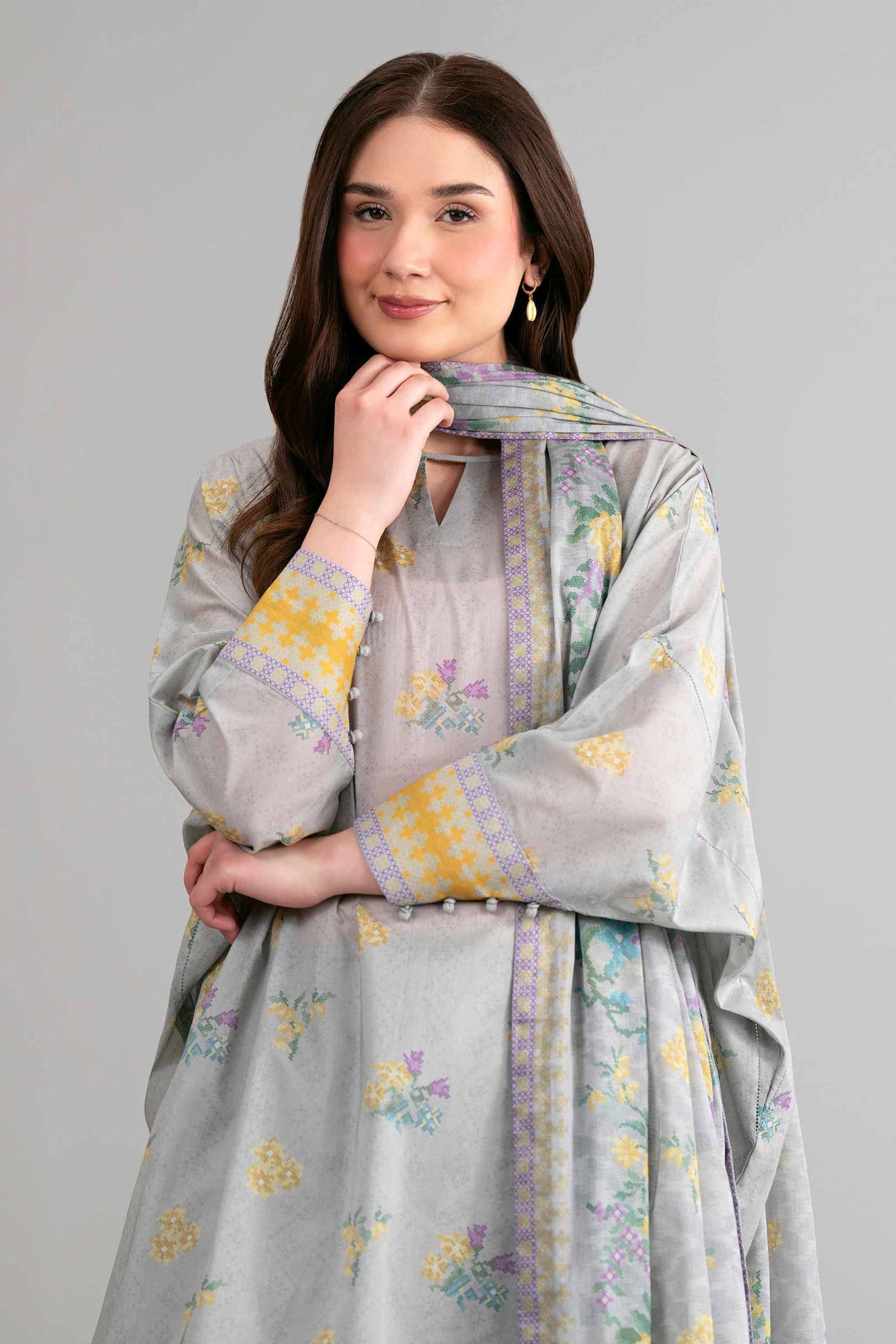 3 Piece - Printed Loose Fabric - 42602443 - Image 2