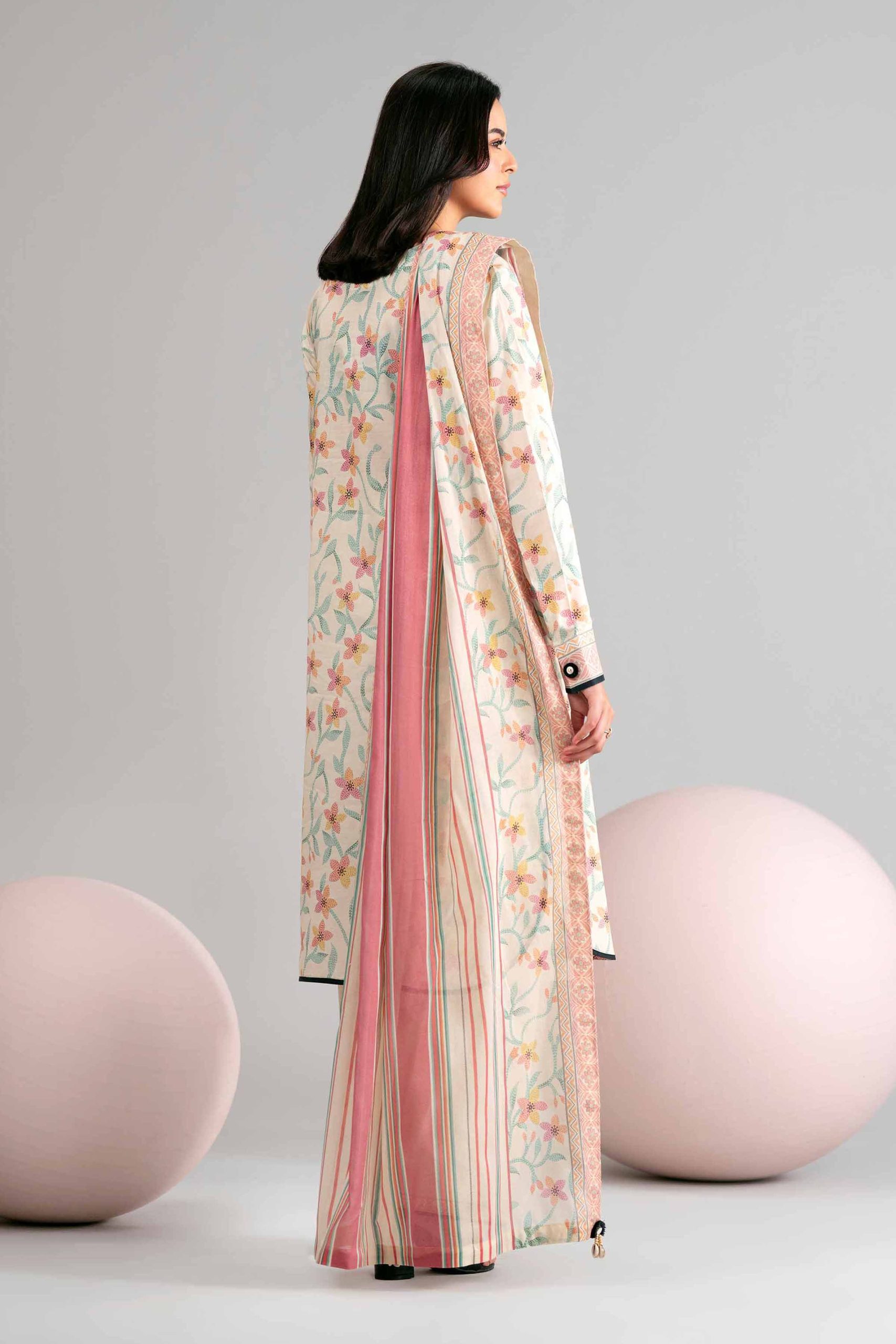 3 Piece - Printed Loose Fabric - 42602449 - Image 3