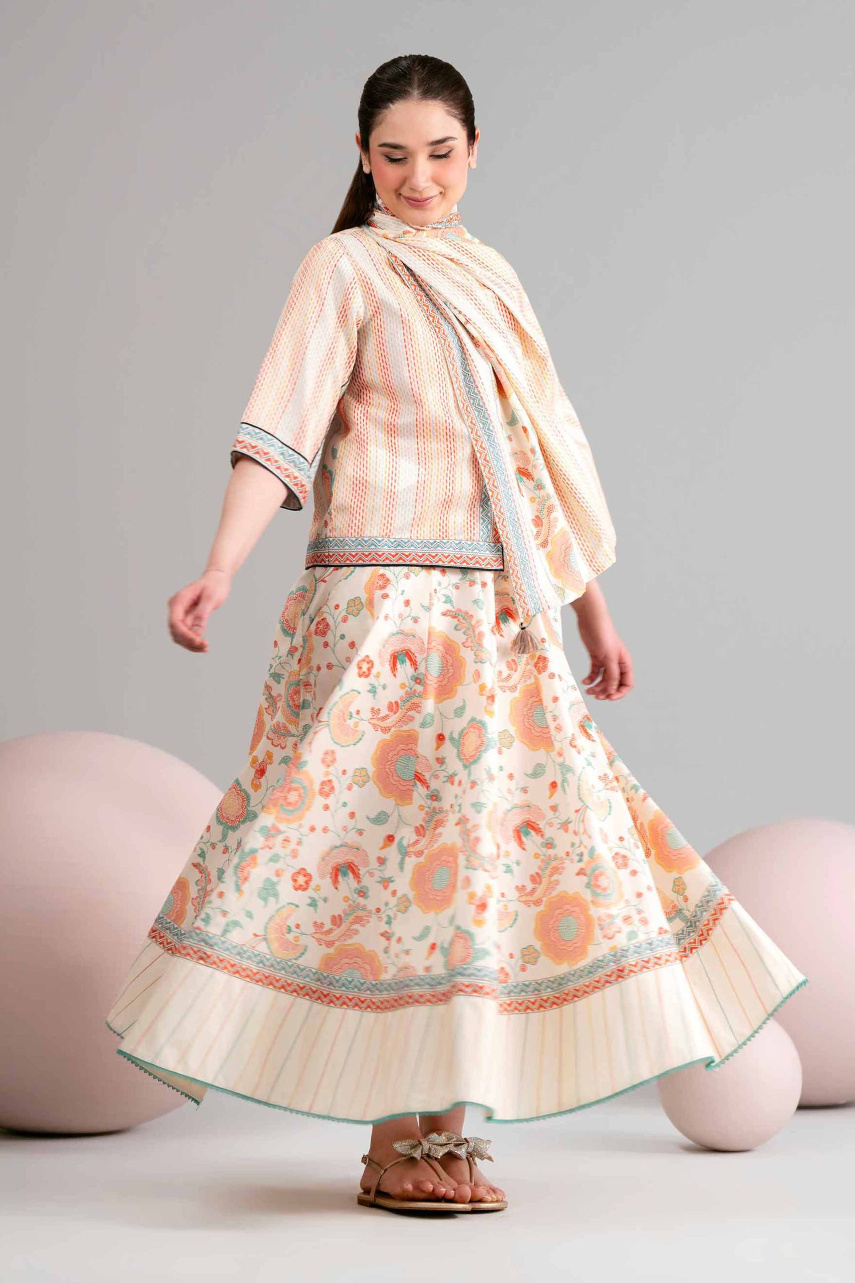 3 Piece - Printed Loose Fabric - 42602451 - Image 4