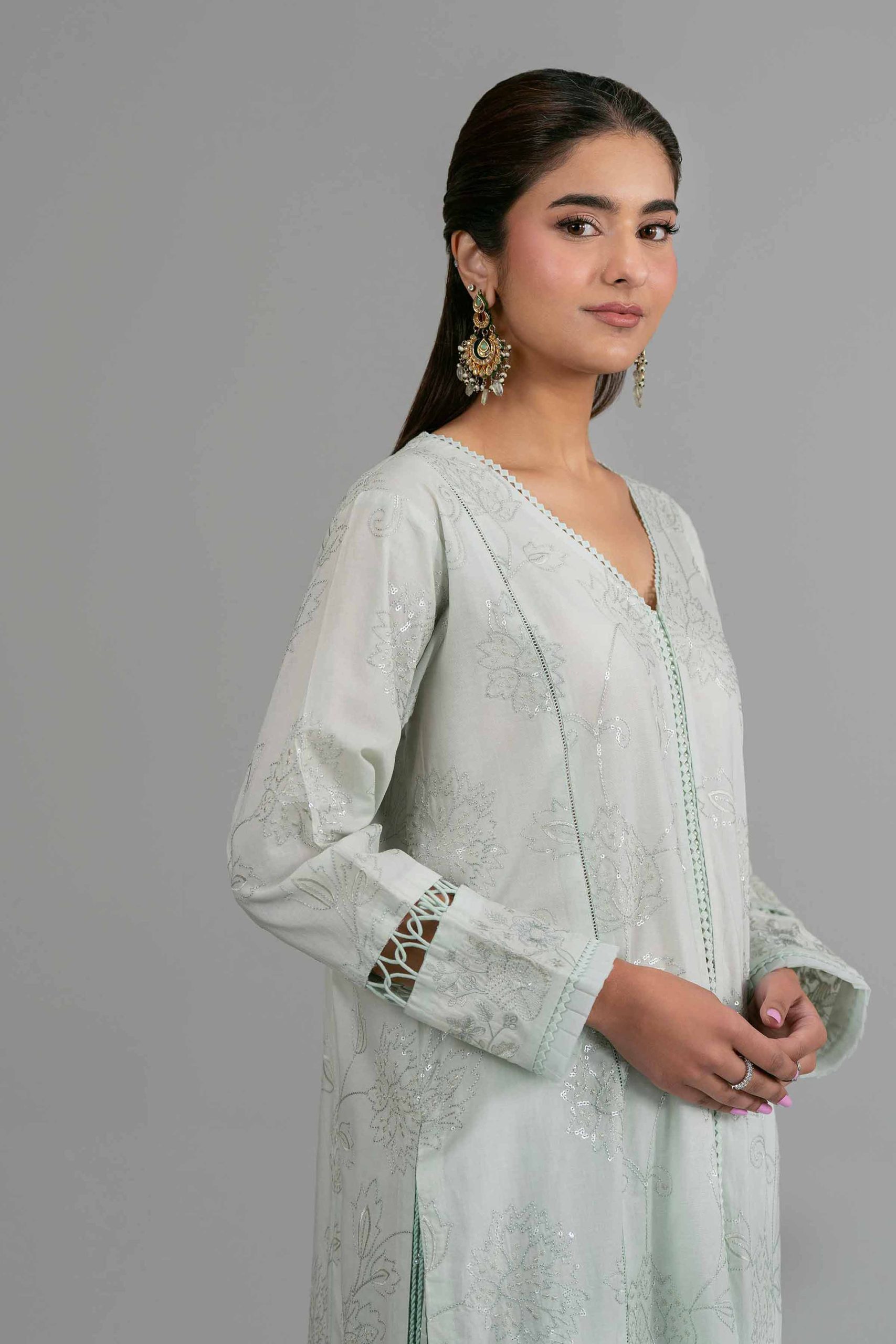 2 Piece - Embroidered Suit - 42619934 - Image 2