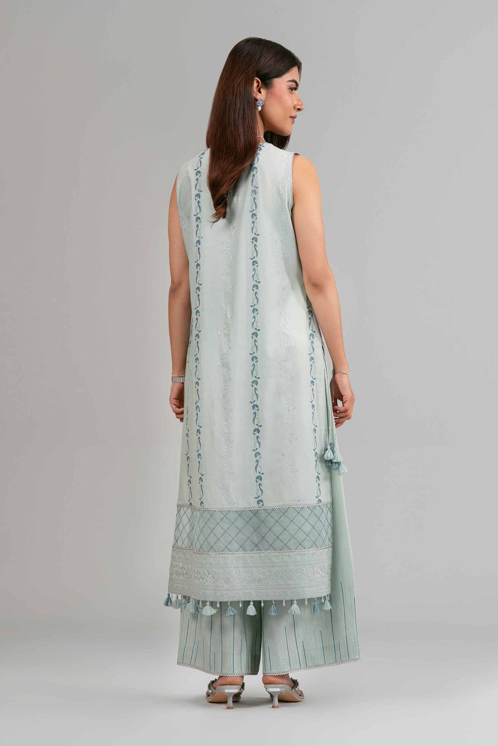 2 Piece - Embroidered Suit - 42619935 - Image 3