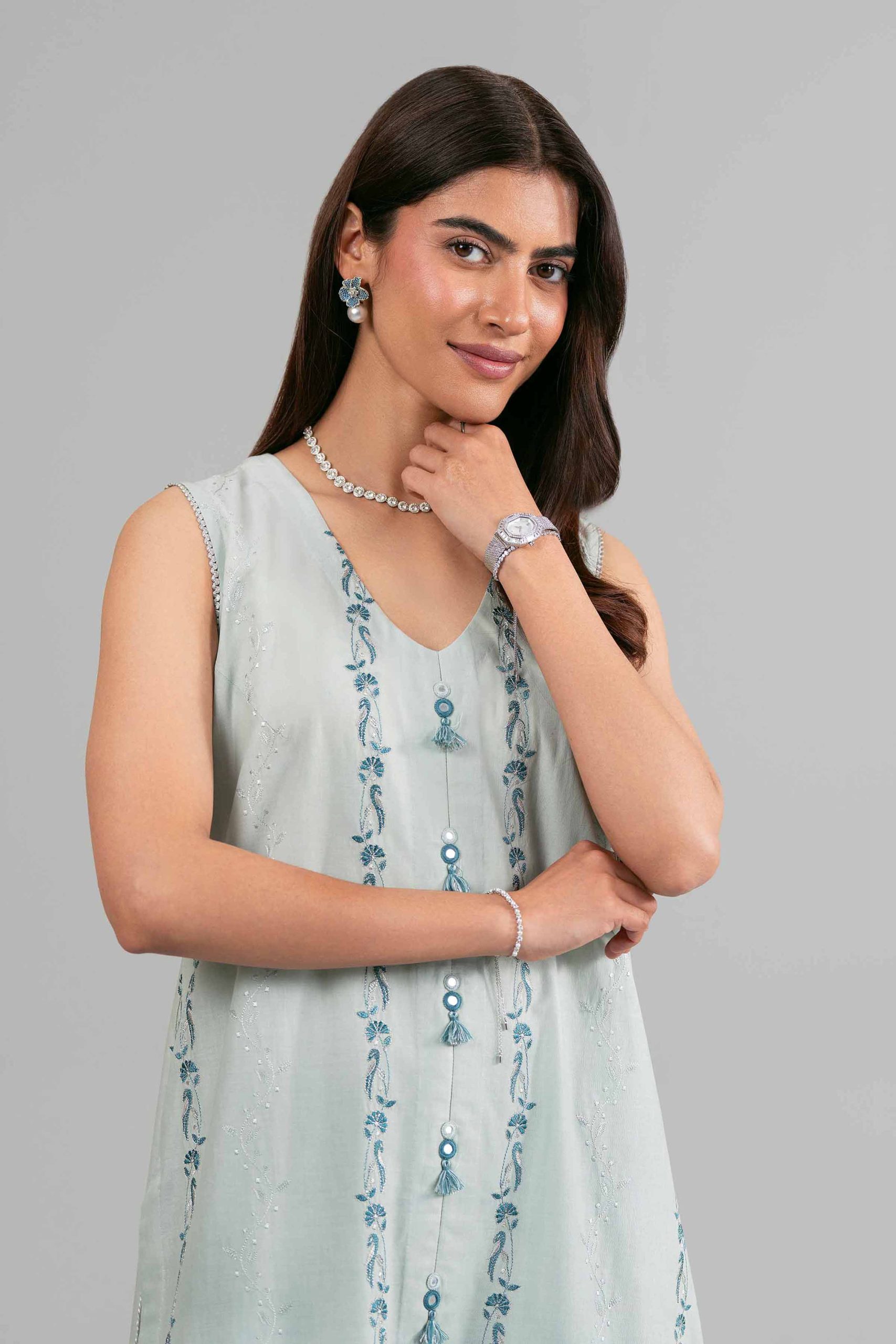 2 Piece - Embroidered Suit - 42619935 - Image 2
