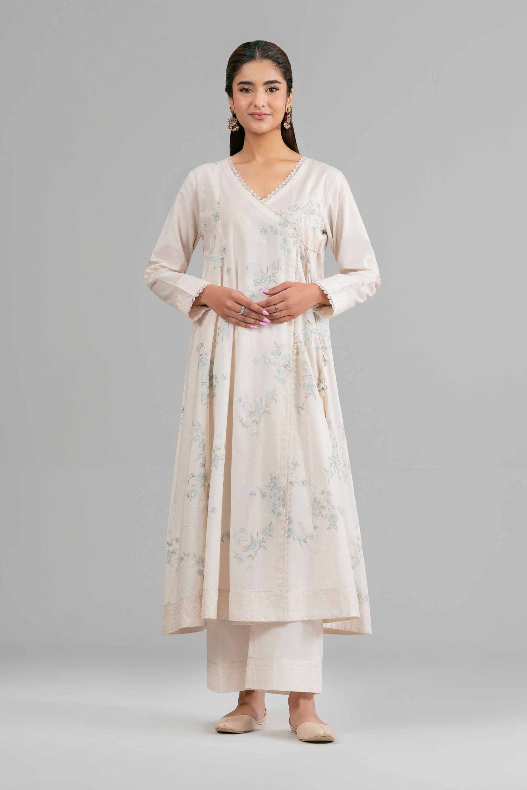 2 Piece - Embroidered Suit - 42619936