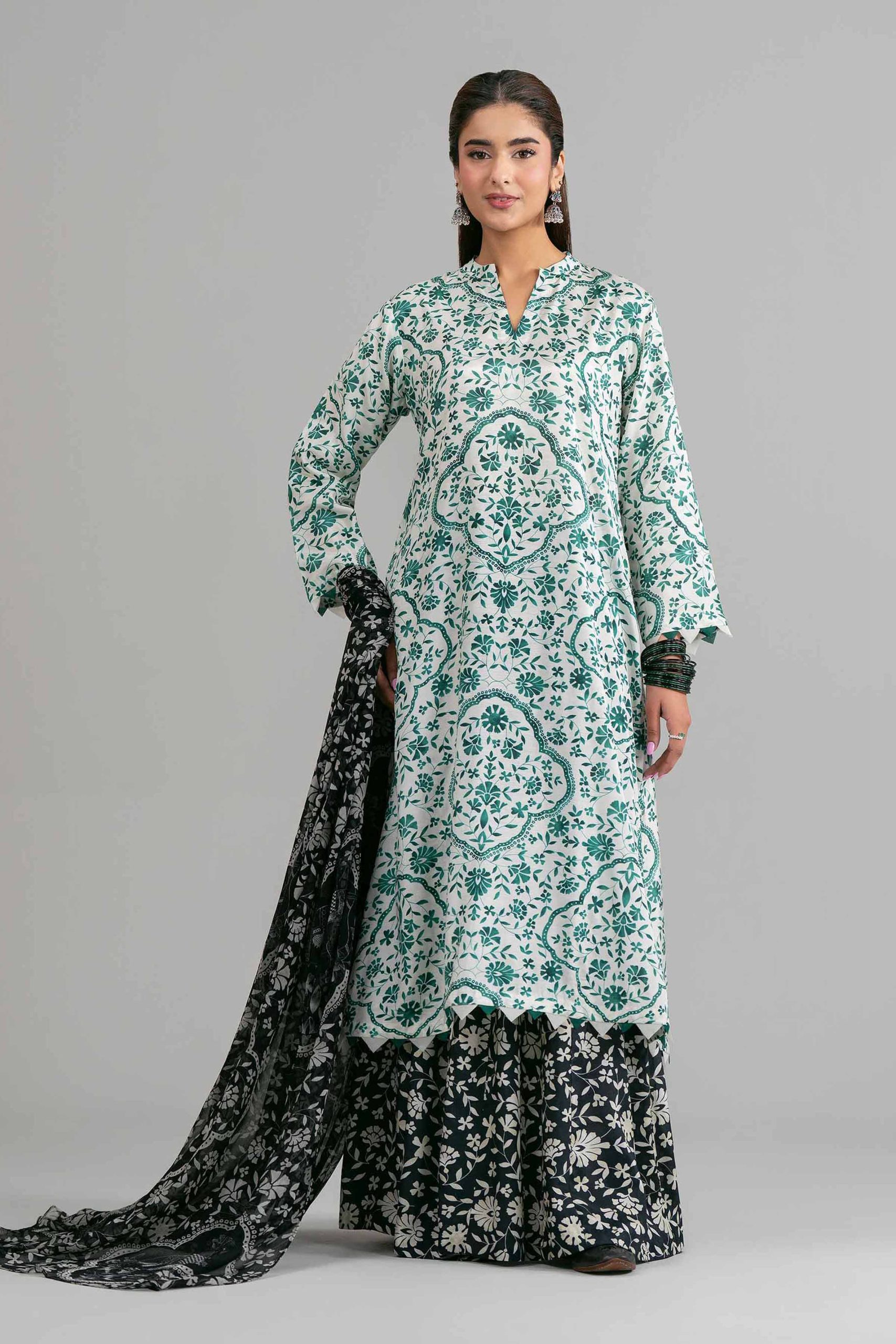 3 Piece - Printed Loose Fabric - 42619938 - Image 2