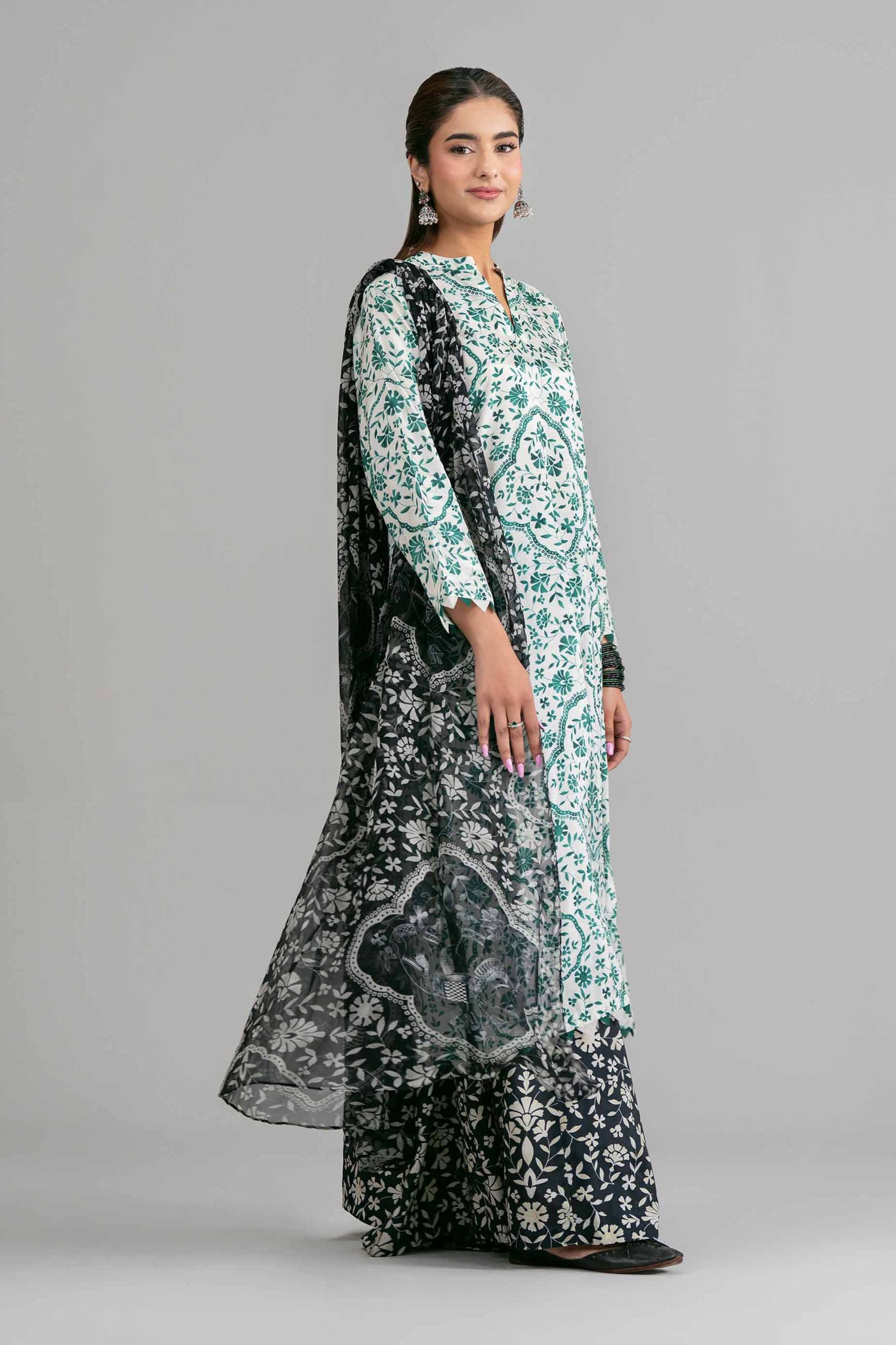 3 Piece - Printed Loose Fabric - 42619938 - Image 4