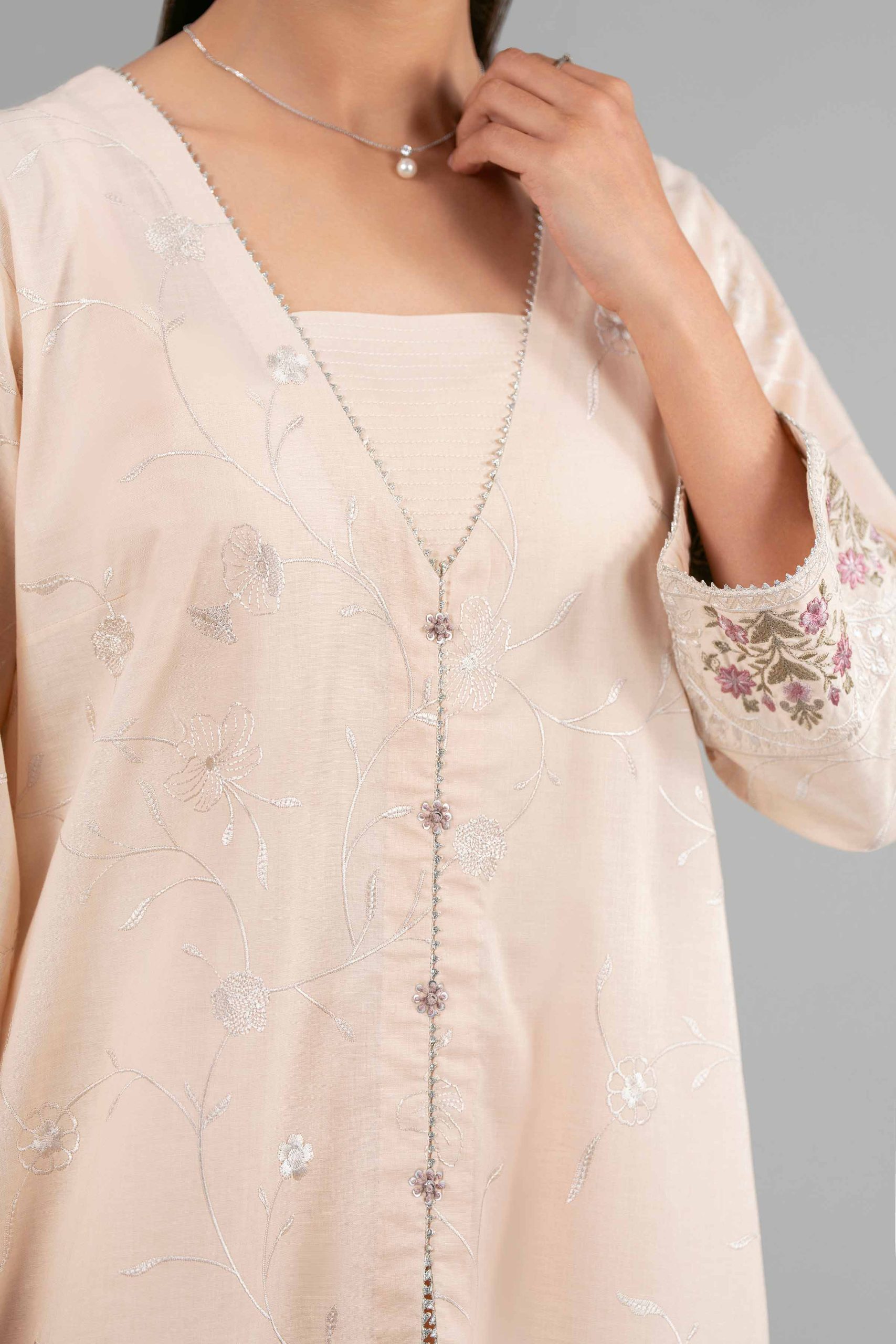 3 Piece - Embroidered Suit - 42619940 - Image 4
