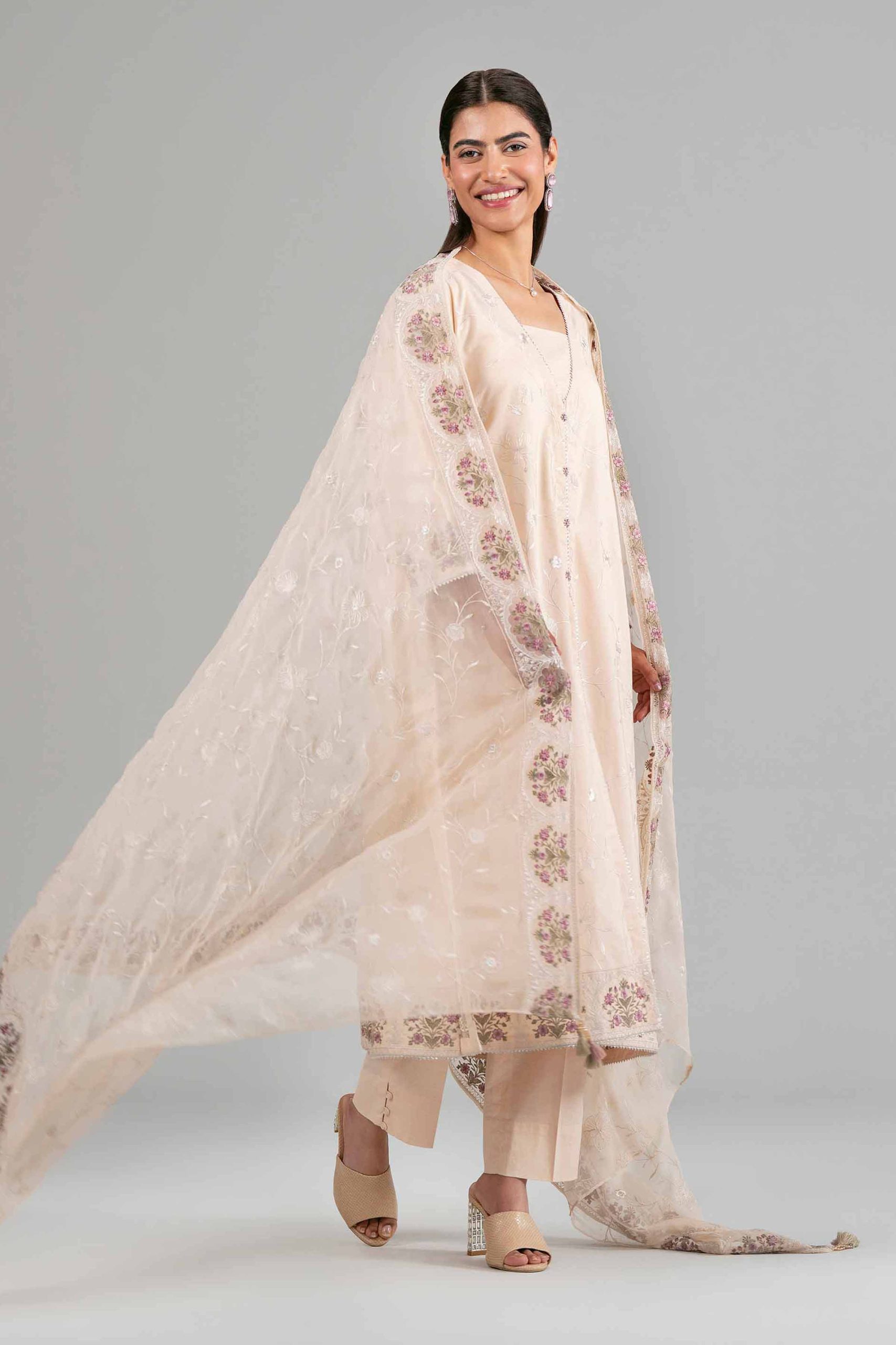 3 Piece - Embroidered Suit - 42619940 - Image 5