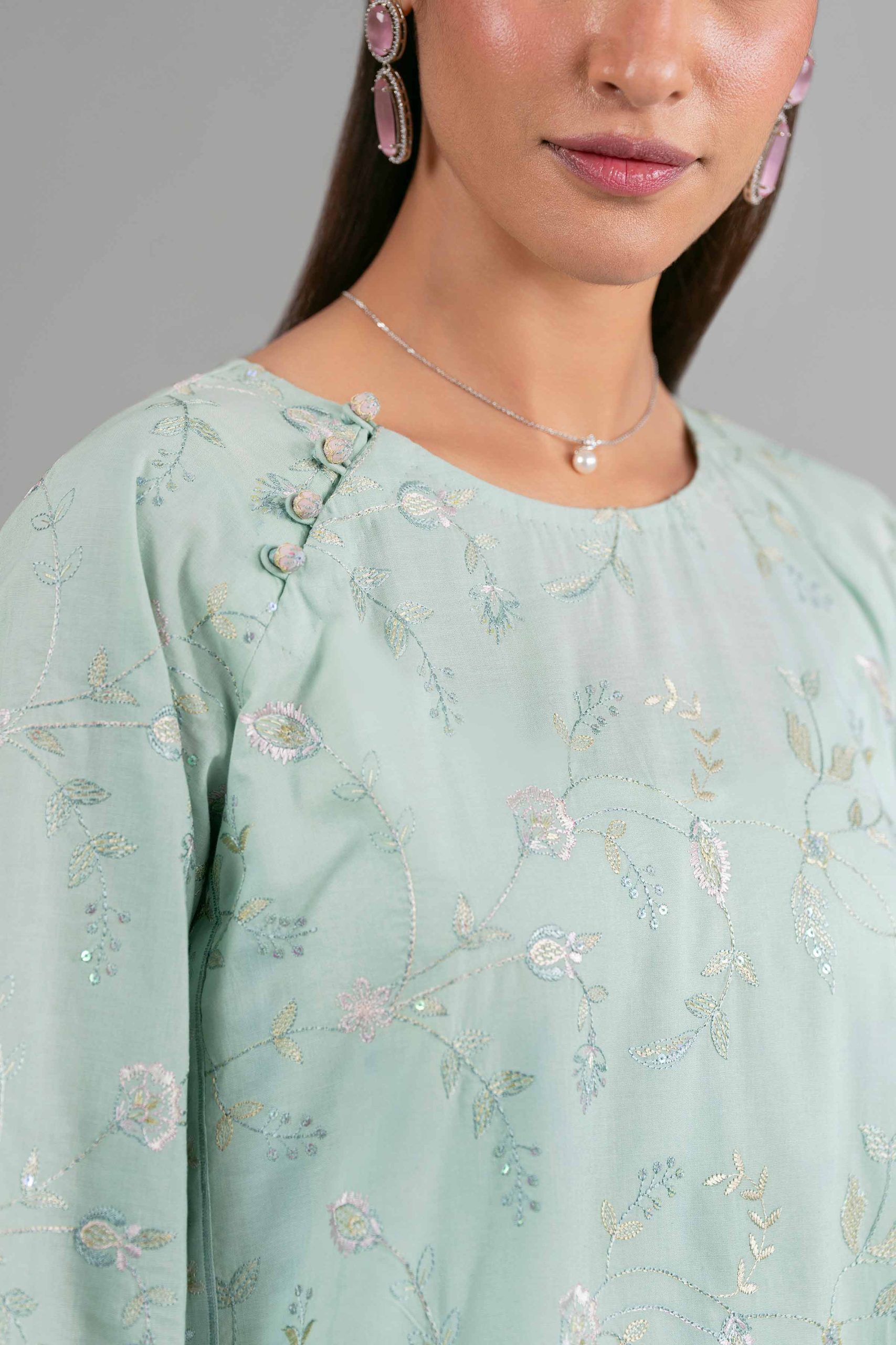 3 Piece - Embroidered Suit - 42619941 - Image 4