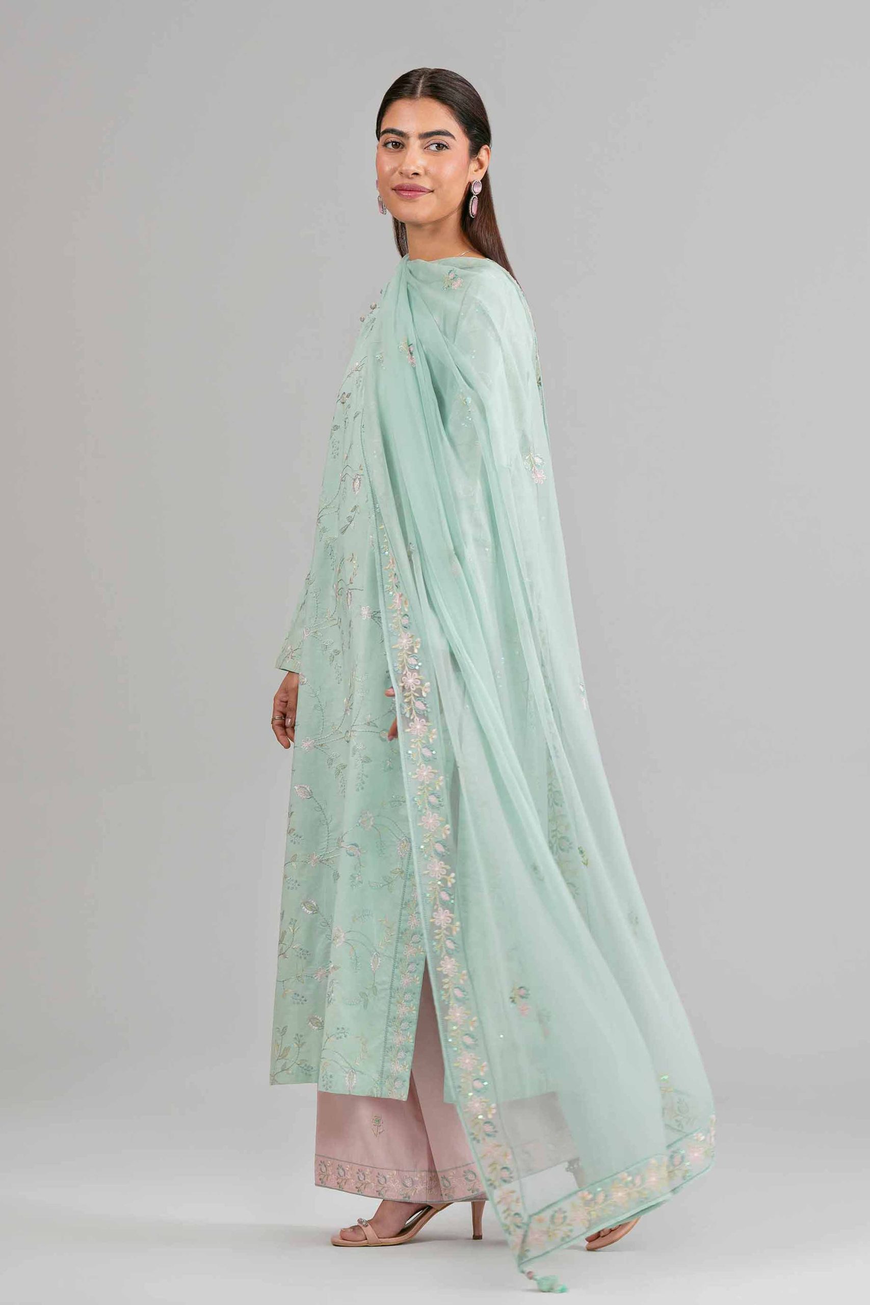 3 Piece - Embroidered Suit - 42619941 - Image 5