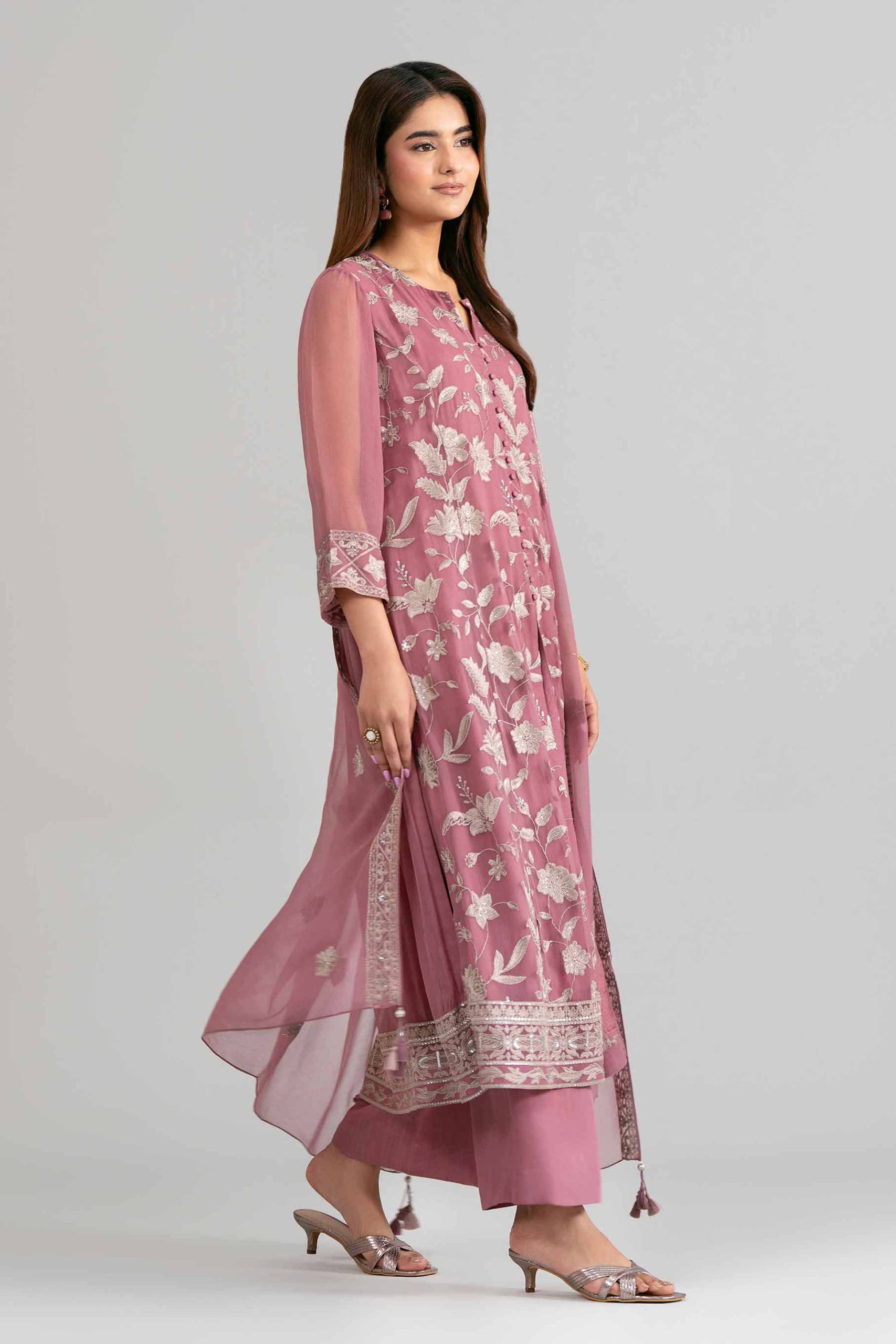 3 Piece - Embroidered Suit - 42619942 - Image 4