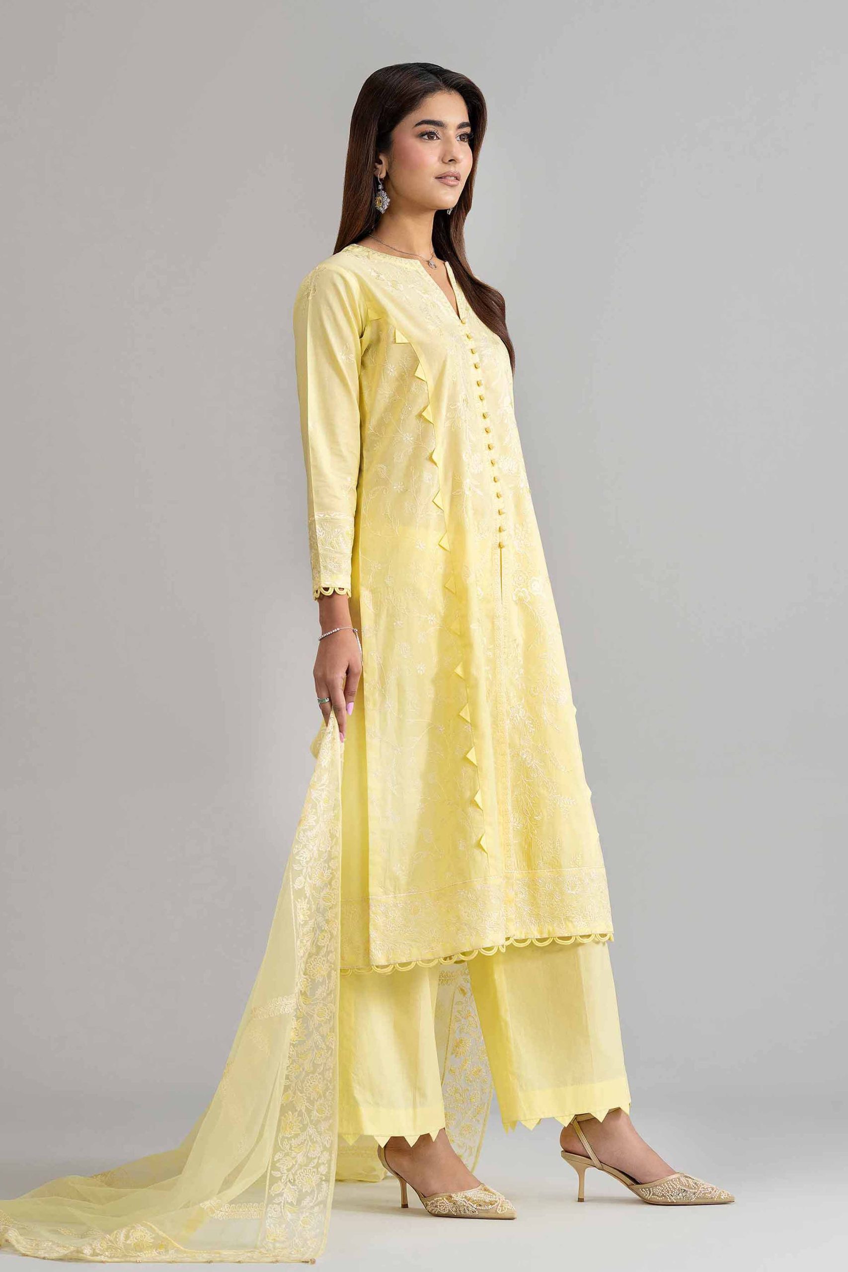 3 Piece - Embroidered Suit - 42619950 - Image 5