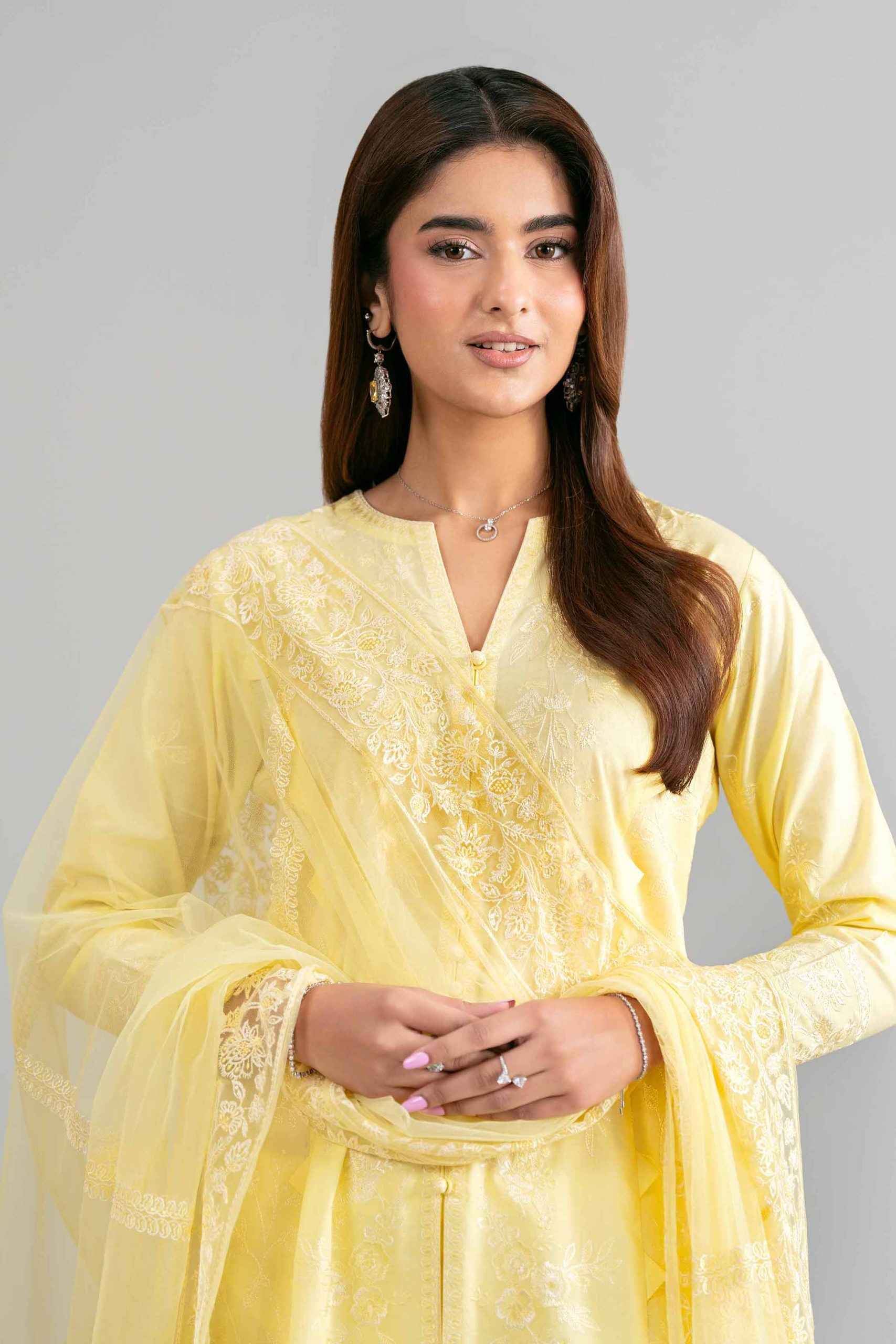 3 Piece - Embroidered Suit - 42619950 - Image 2