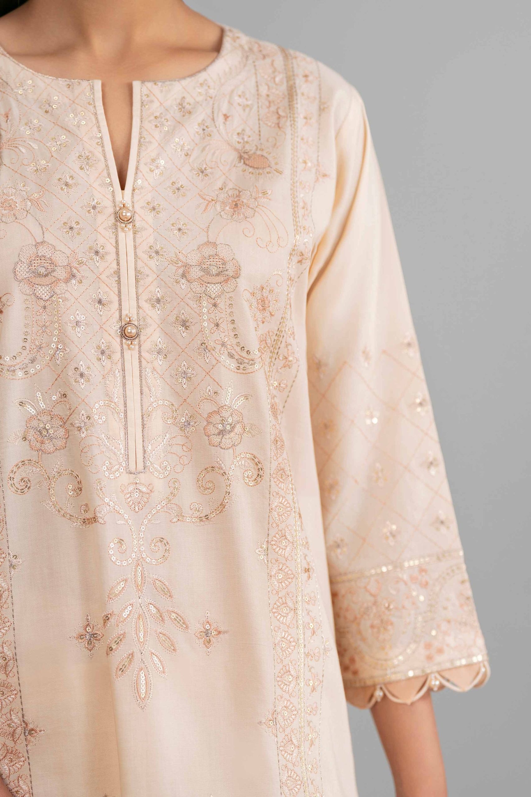 3 Piece - Embroidered Suit - 42619953 - Image 5