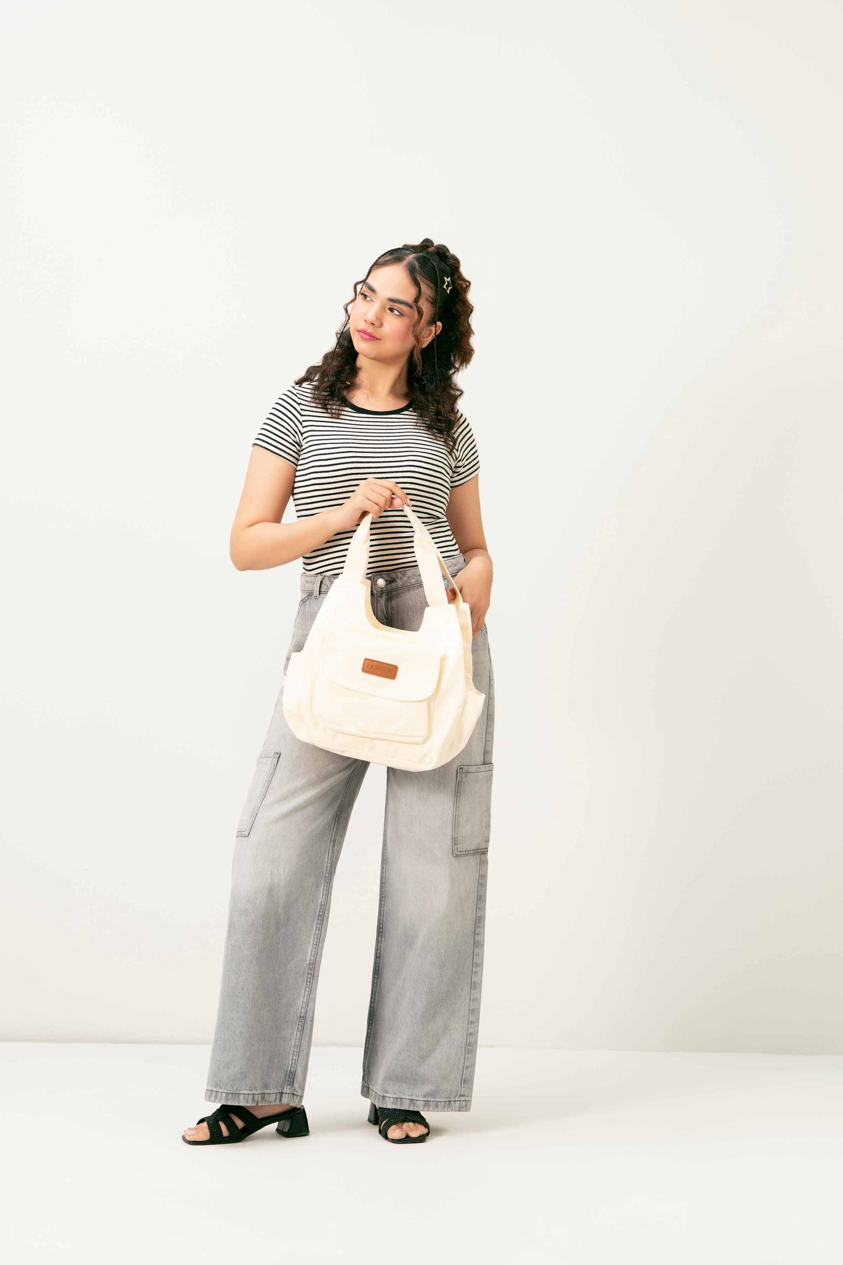 Off White Tote Bag-441062107 - Image 5